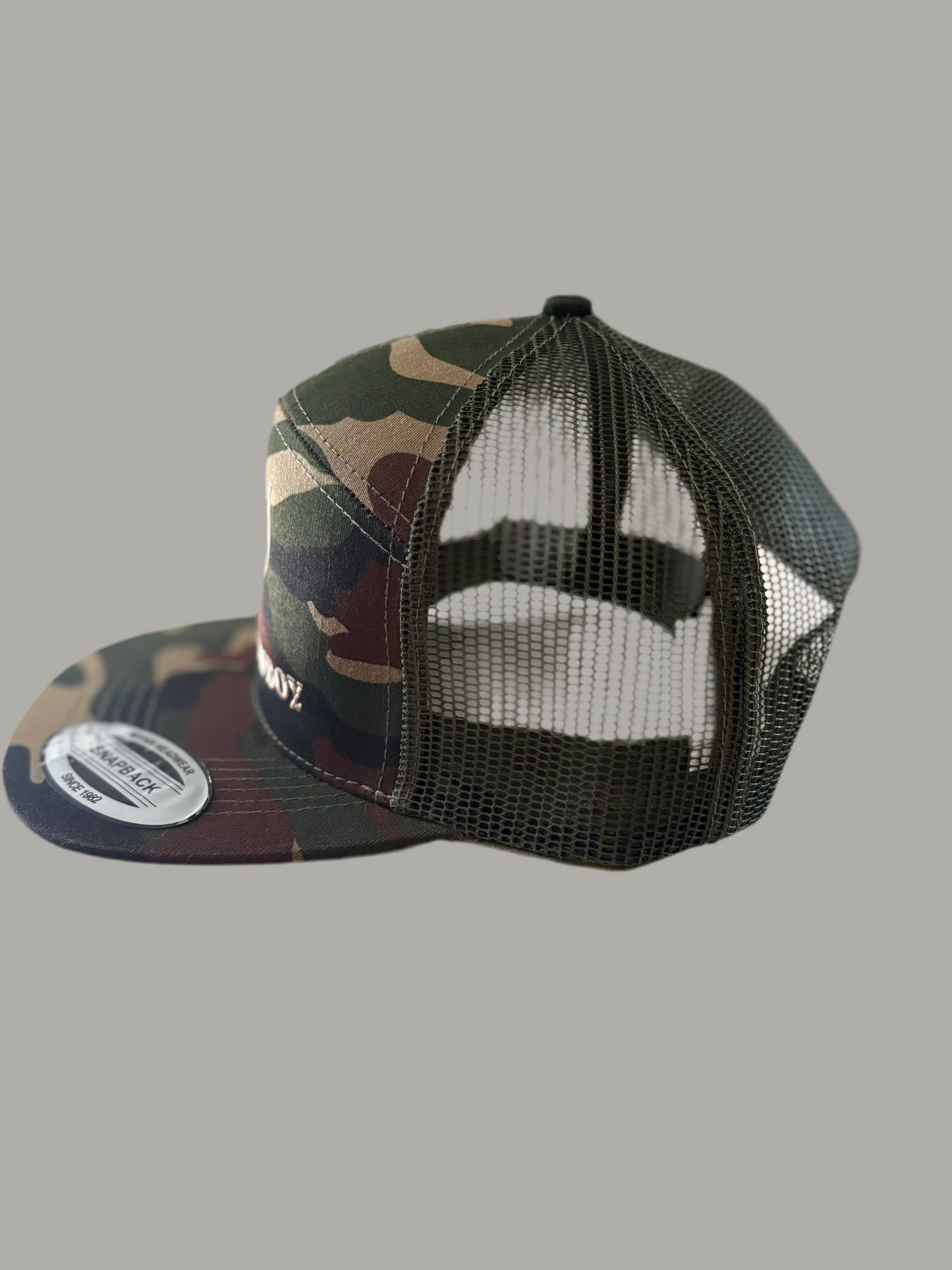 Class A Cowboy Camouflage & green Trucker Hat
