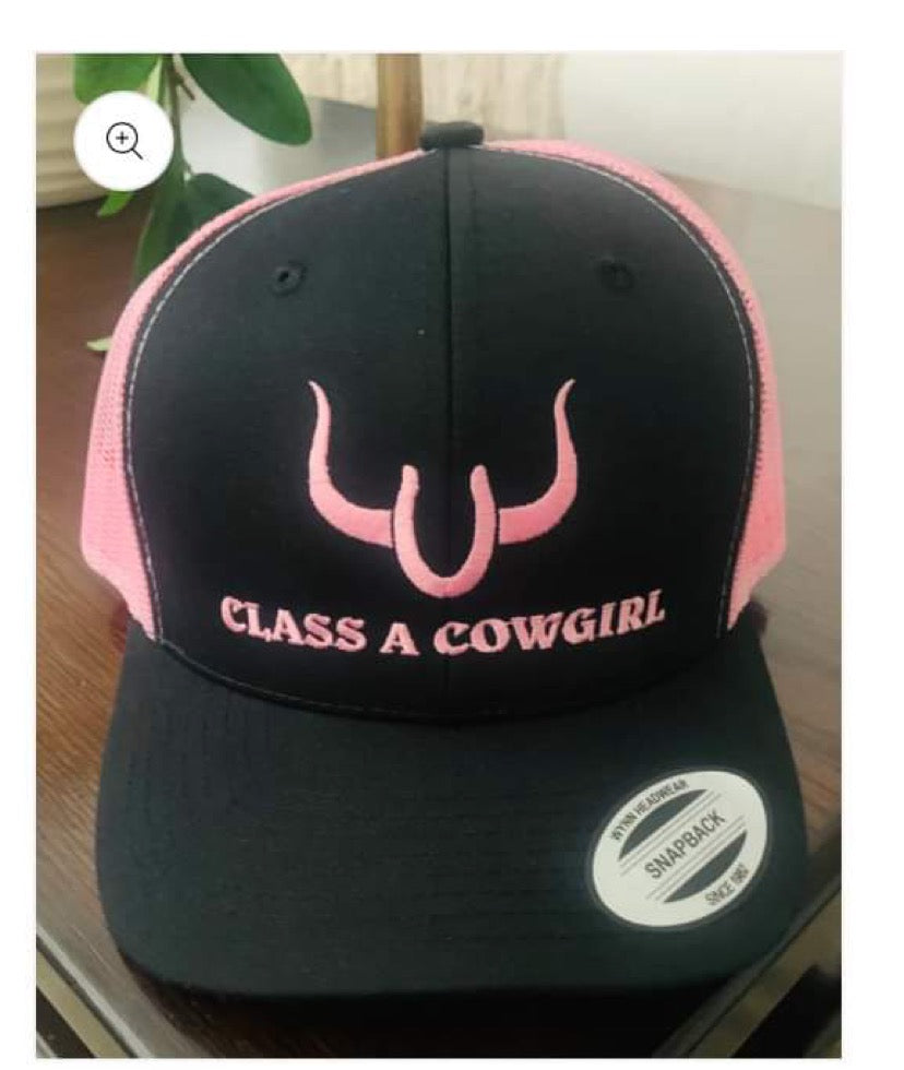 Black & Pink Women’s Trucker Hat