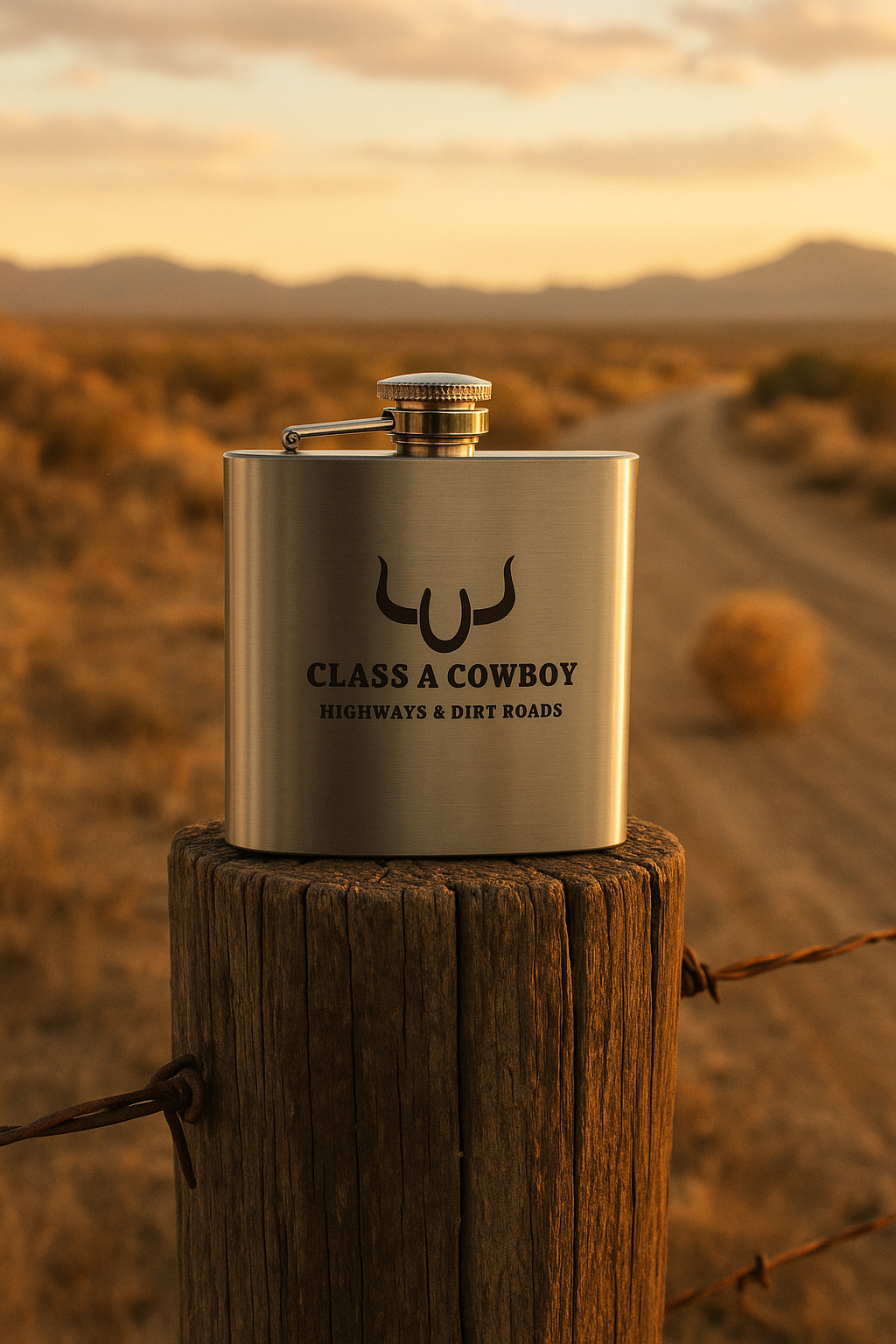 Class A Cowboy 6oz flask