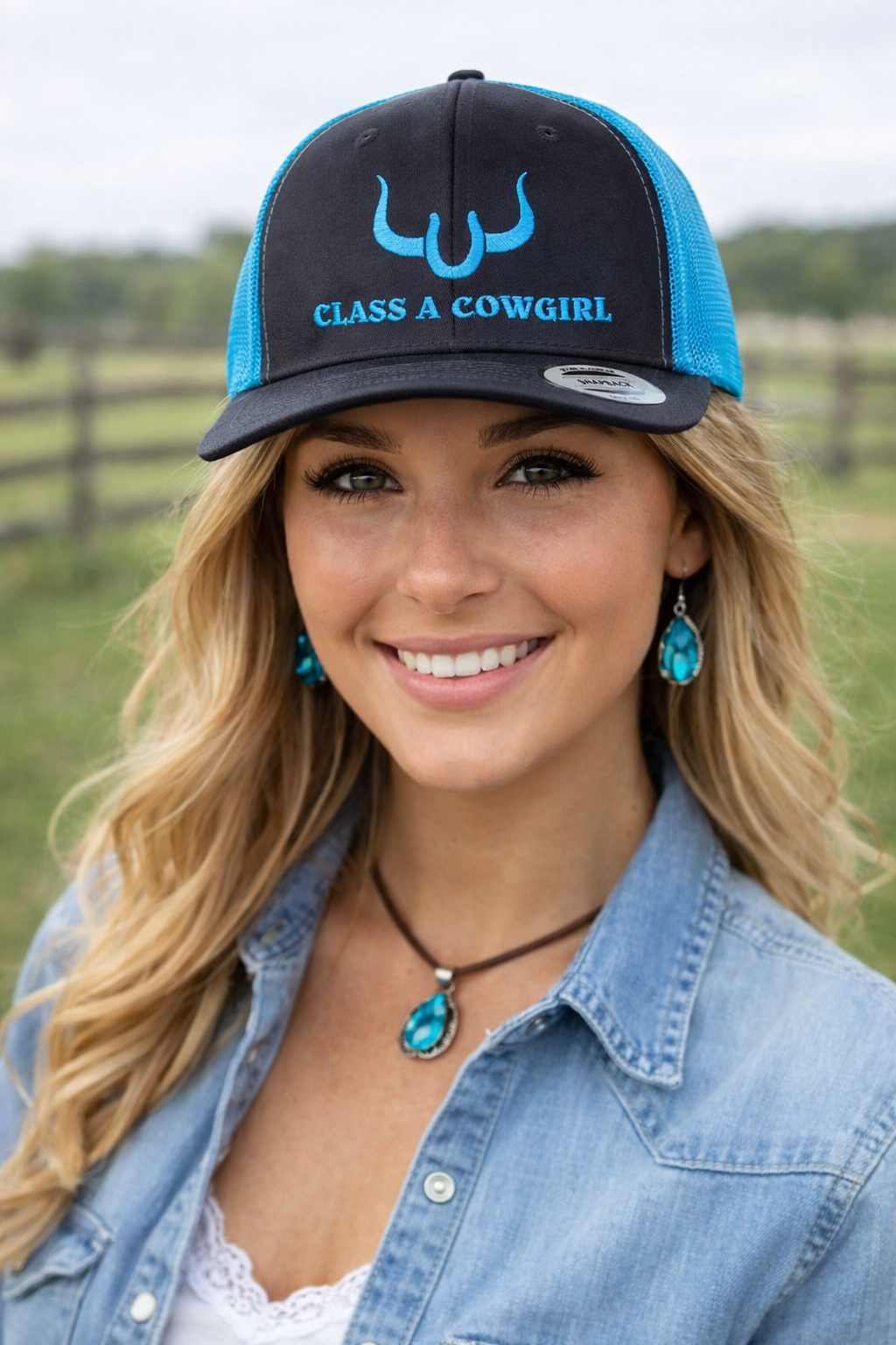 Class A Cowgirl 6 panel low crown