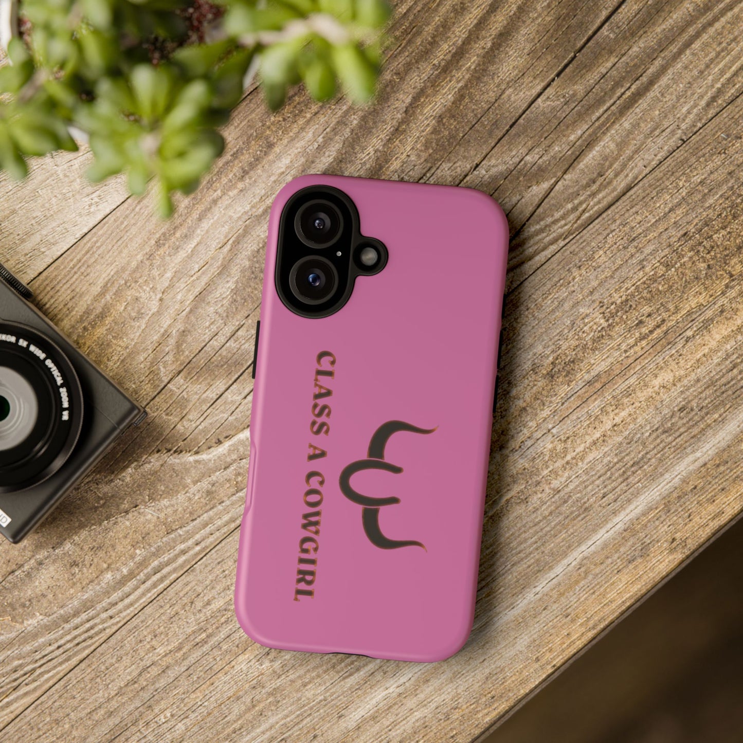 Class A Cowgirl Phone Case - Pink Tough Protective iPhone Cover