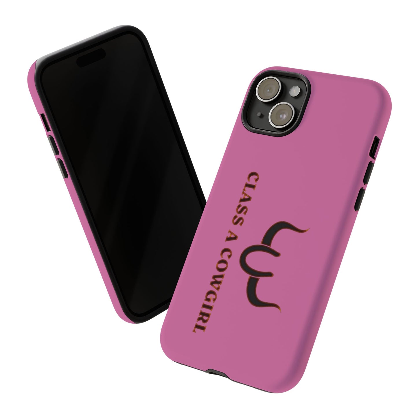 Class A Cowgirl Phone Case - Pink Tough Protective iPhone Cover