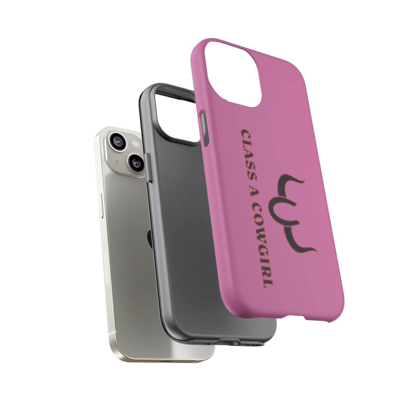 Class A Cowgirl Phone Case - Pink Tough Protective iPhone Cover