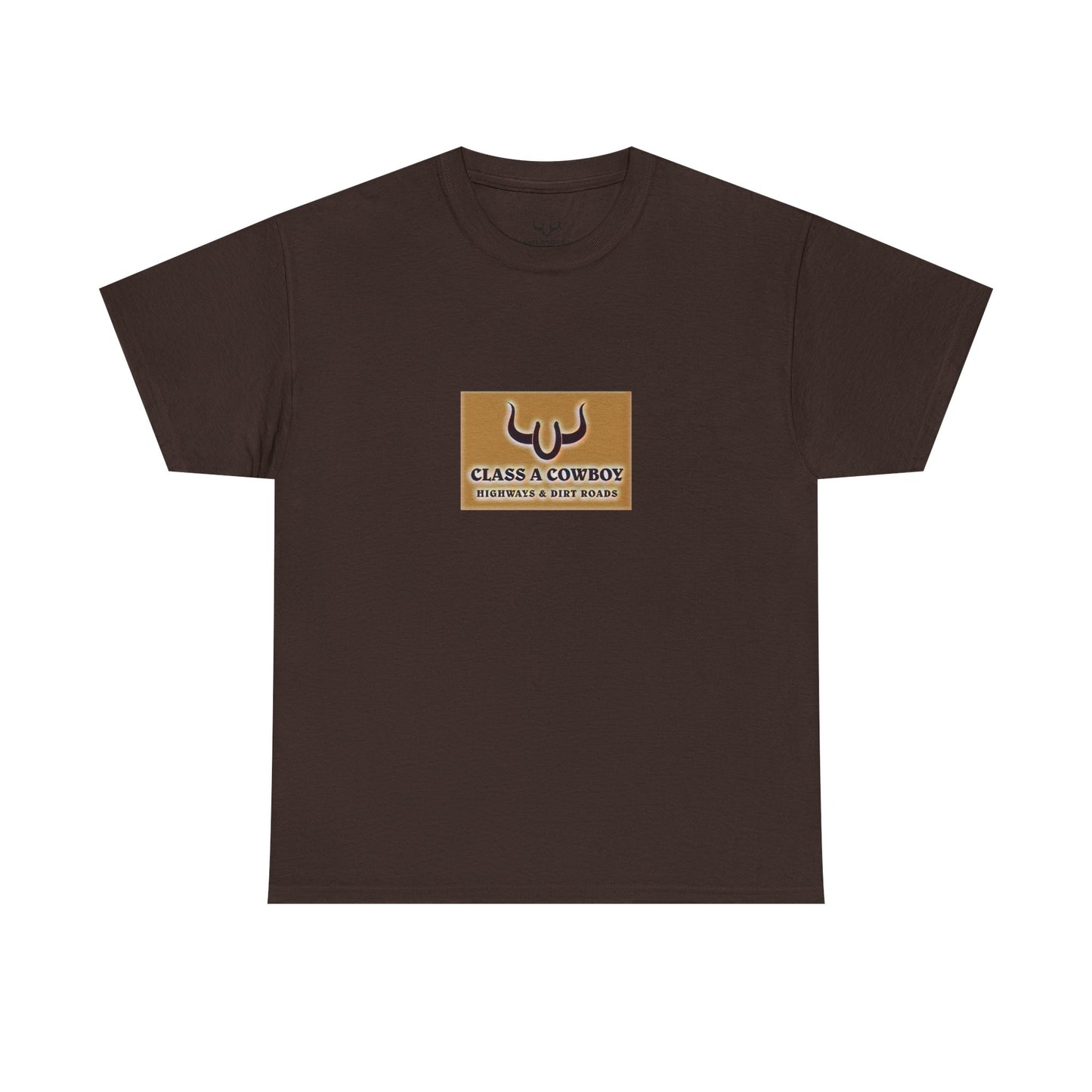 Cowboy Classic Graphic Tee — "Class a Cowboy" Western T‑Shirt