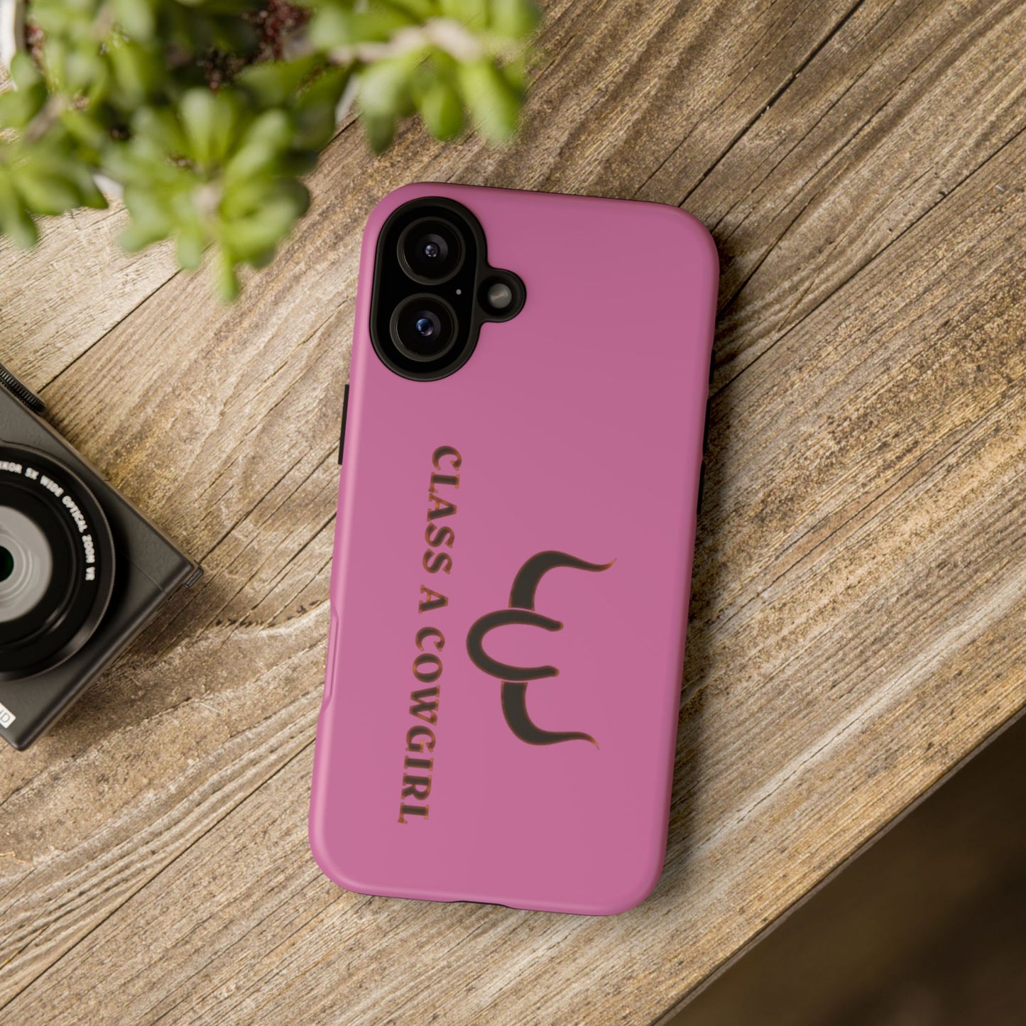 Class A Cowgirl Phone Case - Pink Tough Protective iPhone Cover