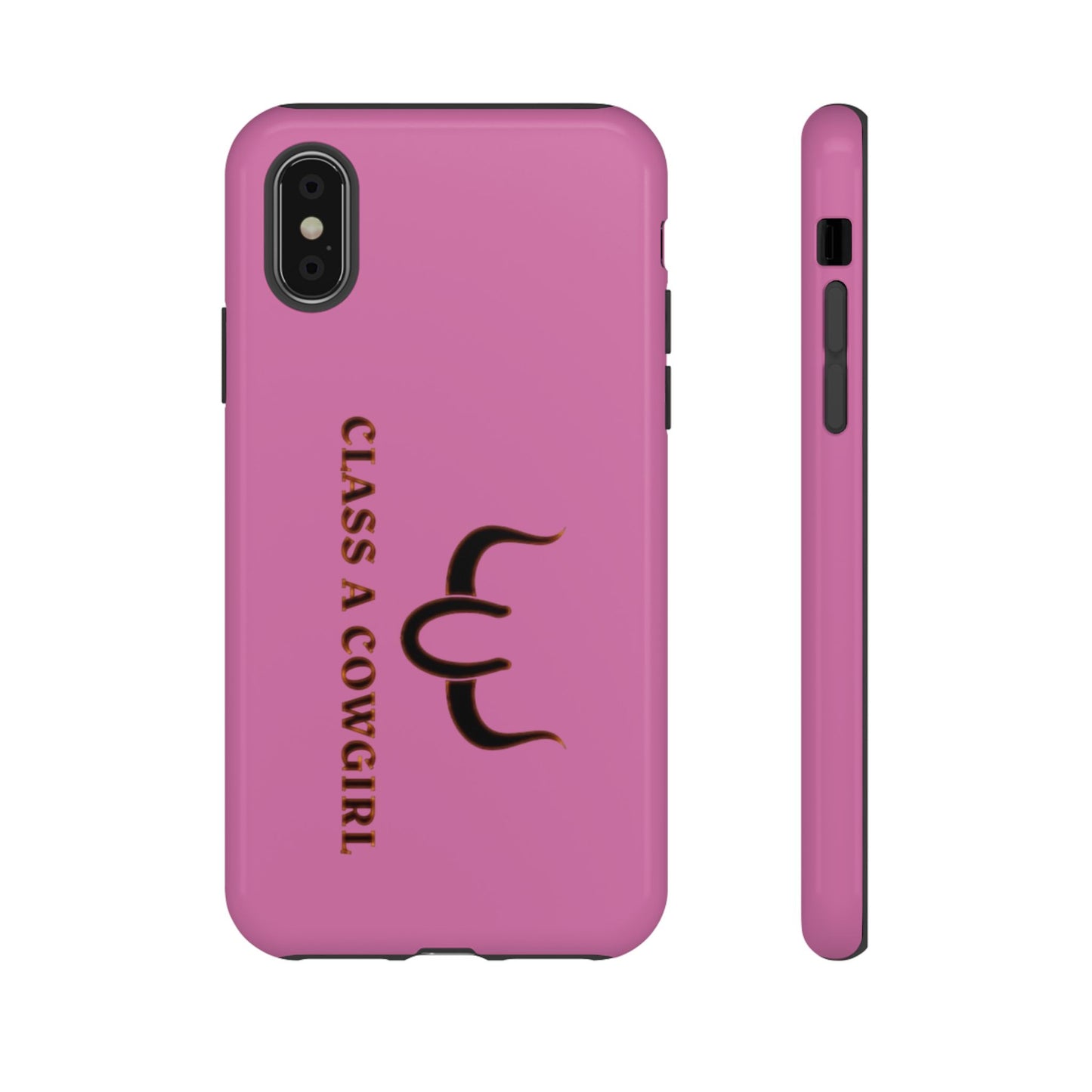Class A Cowgirl Phone Case - Pink Tough Protective iPhone Cover