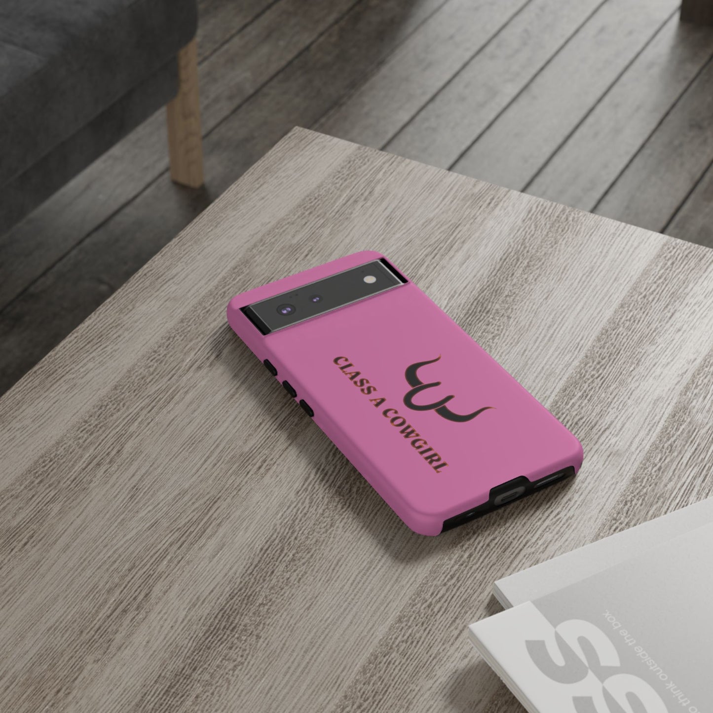 Class A Cowgirl Phone Case - Pink Tough Protective iPhone Cover