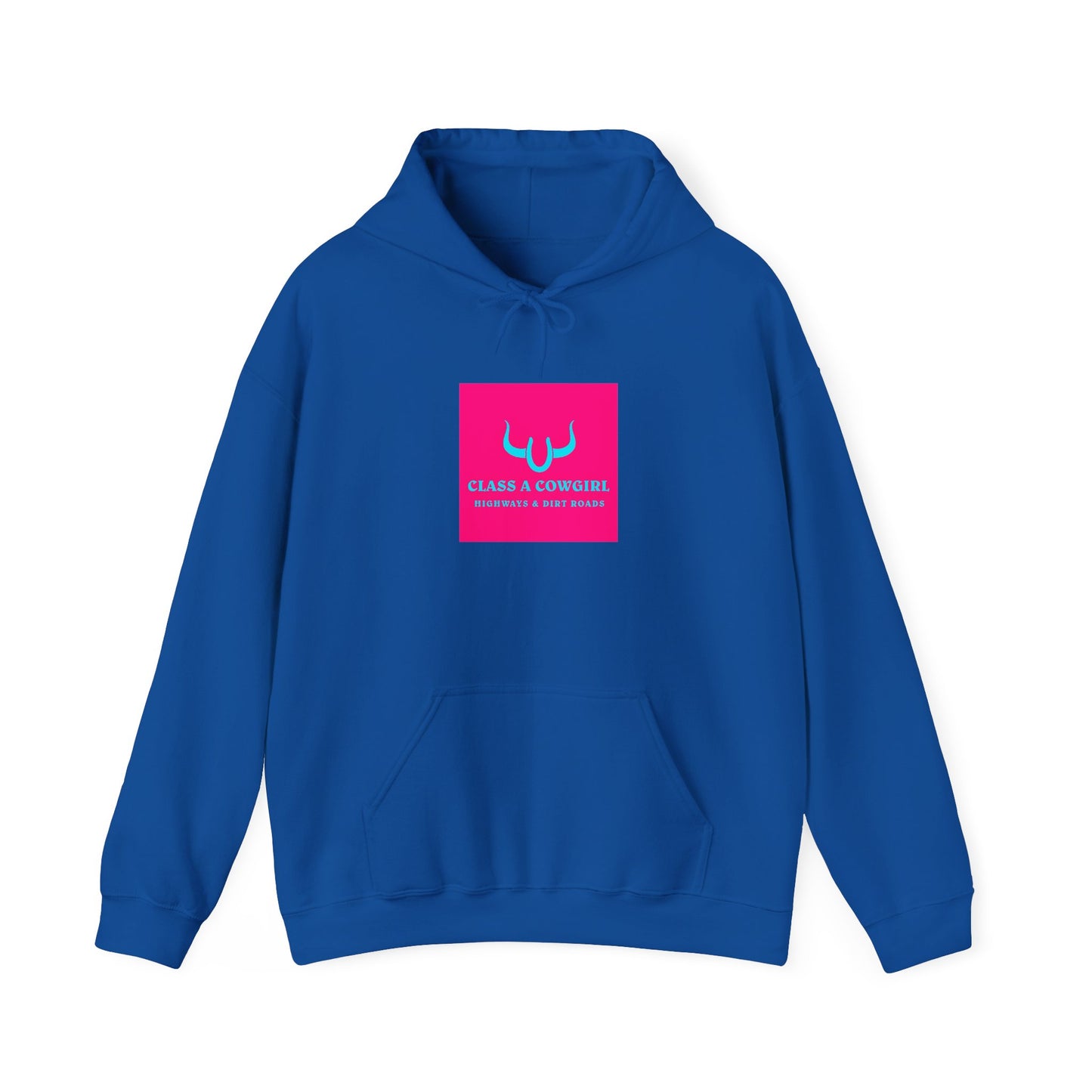 She’s Got Grit Hoodie —Class A Cowgirl, Pink Logo  Motivational Pullover