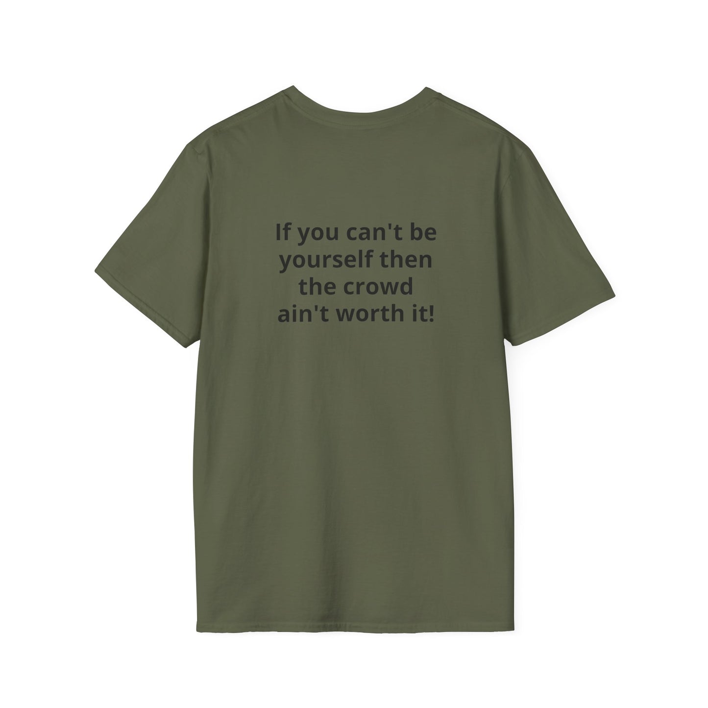 Class A Cowboy T-shirt motivational msg on back