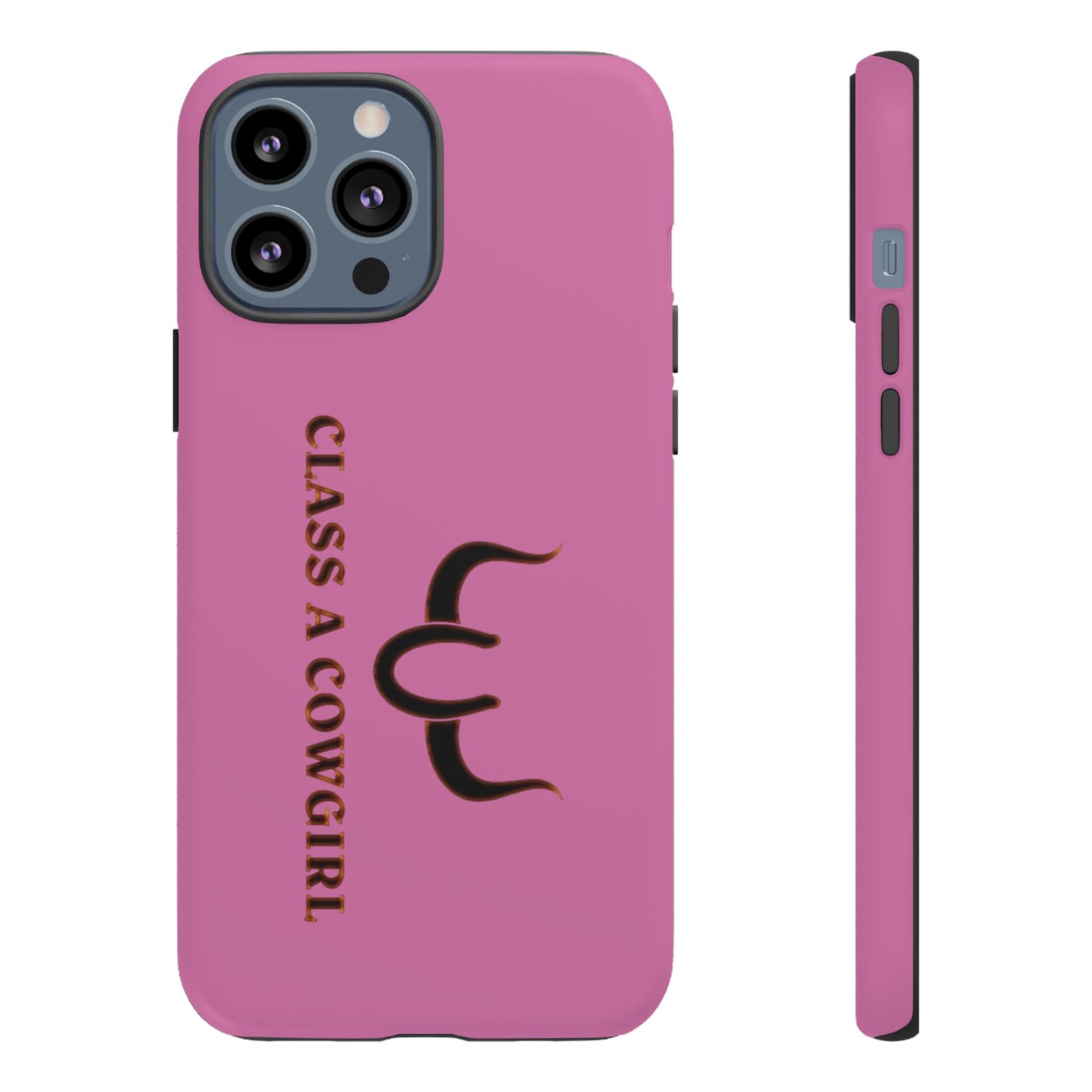 Class A Cowgirl Phone Case - Pink Tough Protective iPhone Cover
