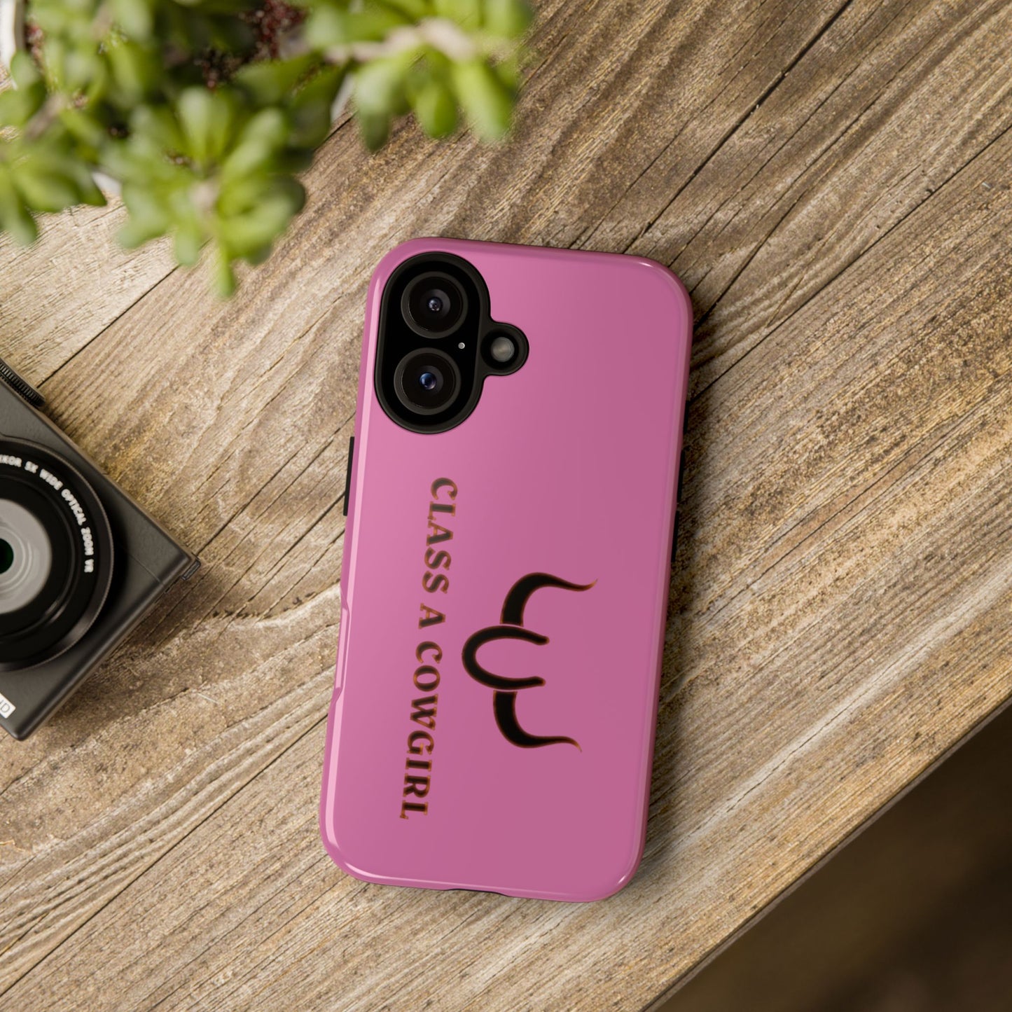 Class A Cowgirl Phone Case - Pink Tough Protective iPhone Cover