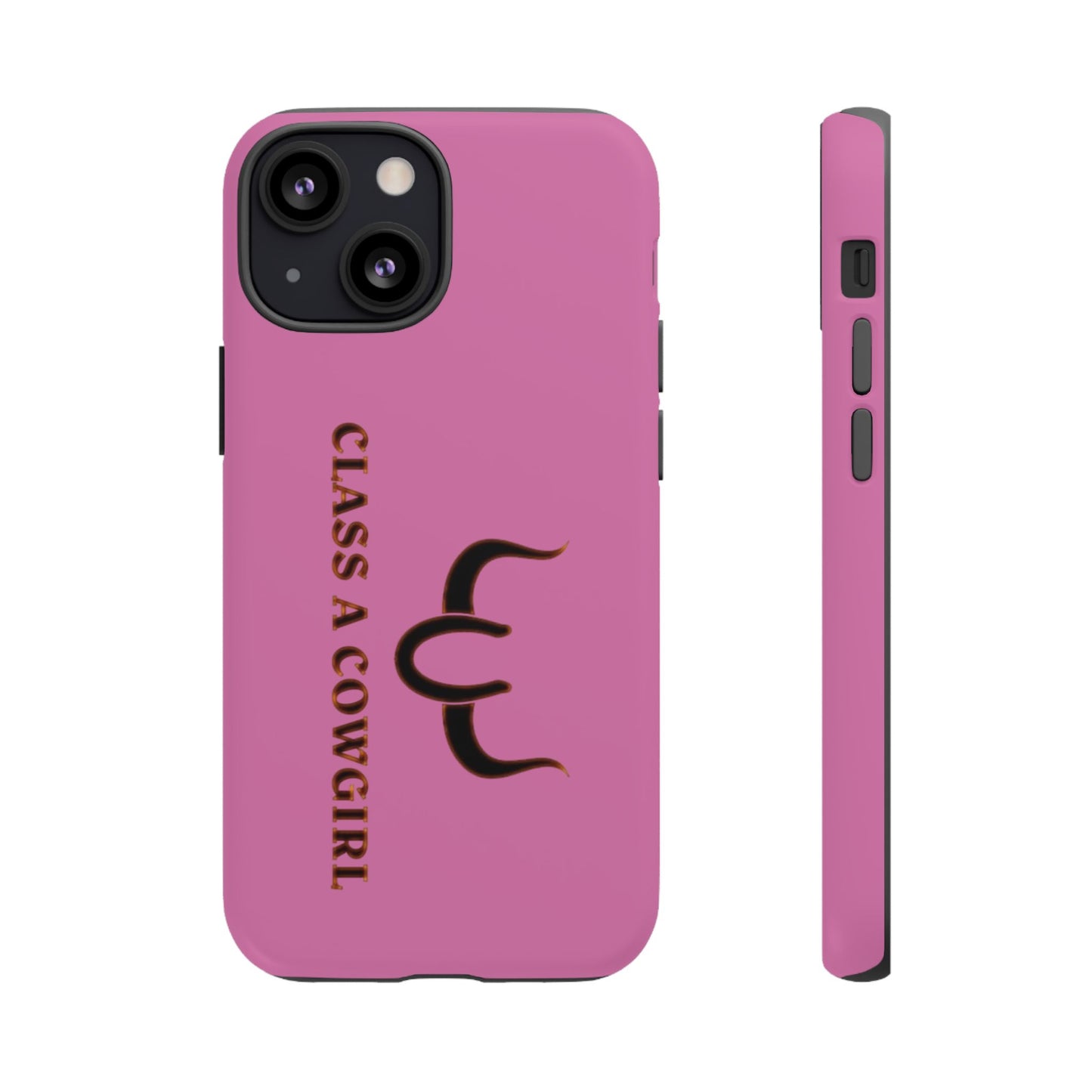 Class A Cowgirl Phone Case - Pink Tough Protective iPhone Cover