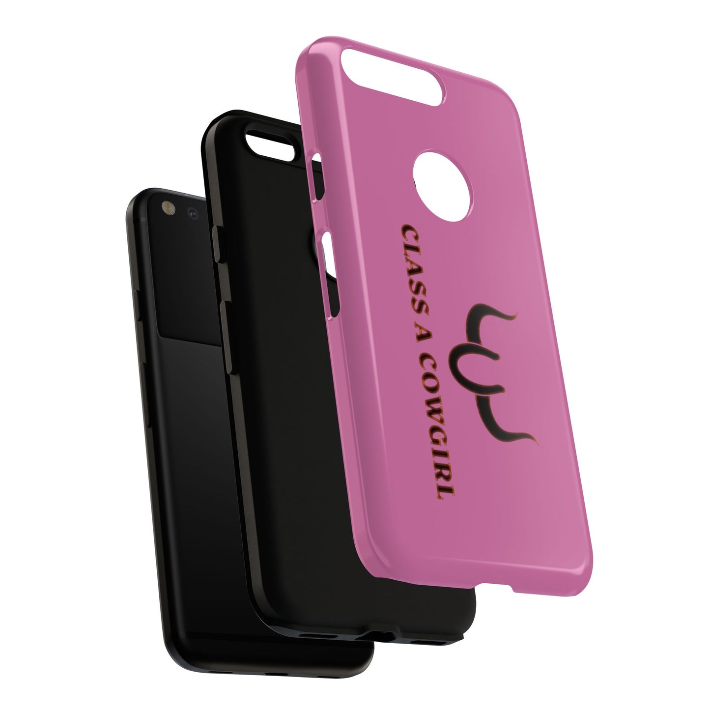 Class A Cowgirl Phone Case - Pink Tough Protective iPhone Cover