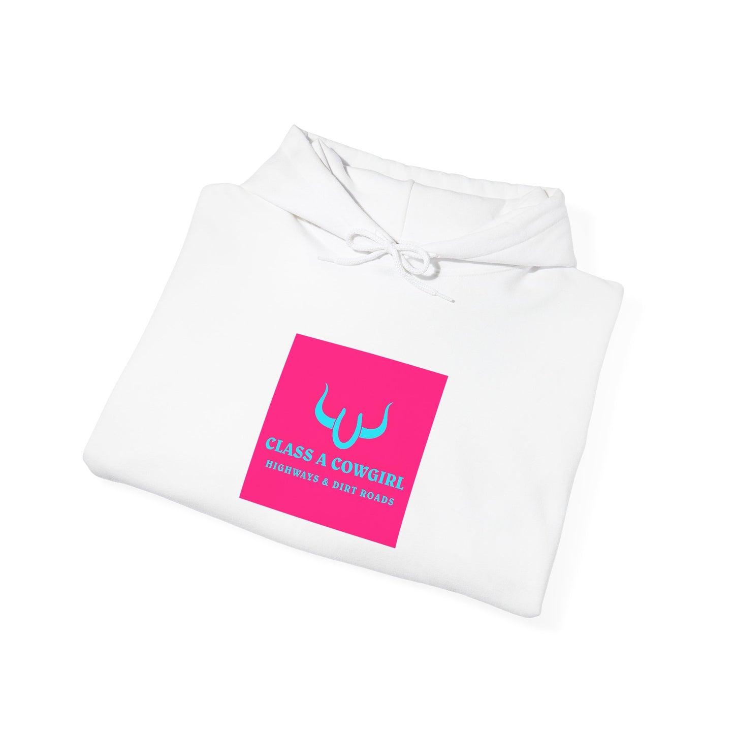 She’s Got Grit Hoodie —Class A Cowgirl, Pink Logo  Motivational Pullover