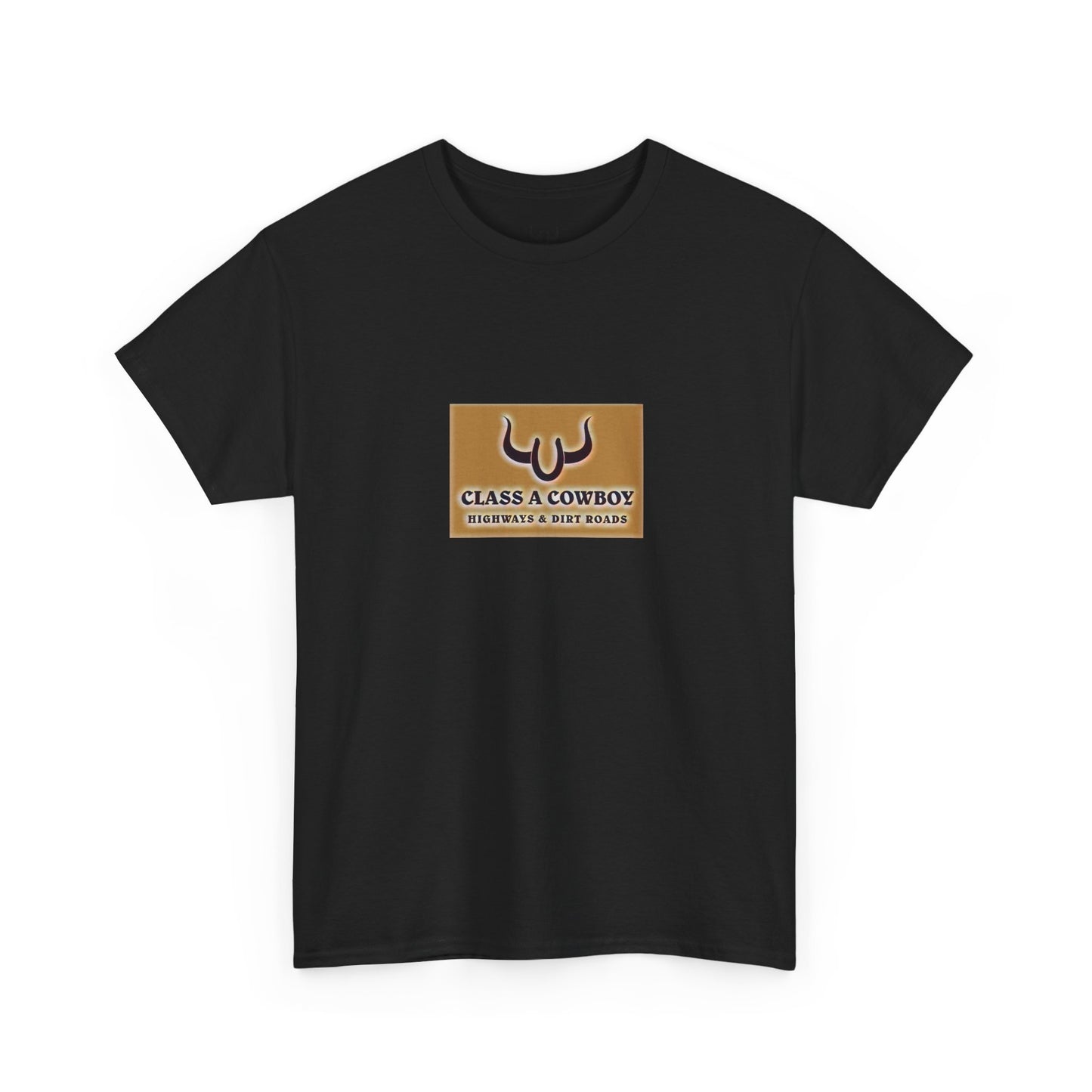 Cowboy Classic Graphic Tee — "Class a Cowboy" Western T‑Shirt