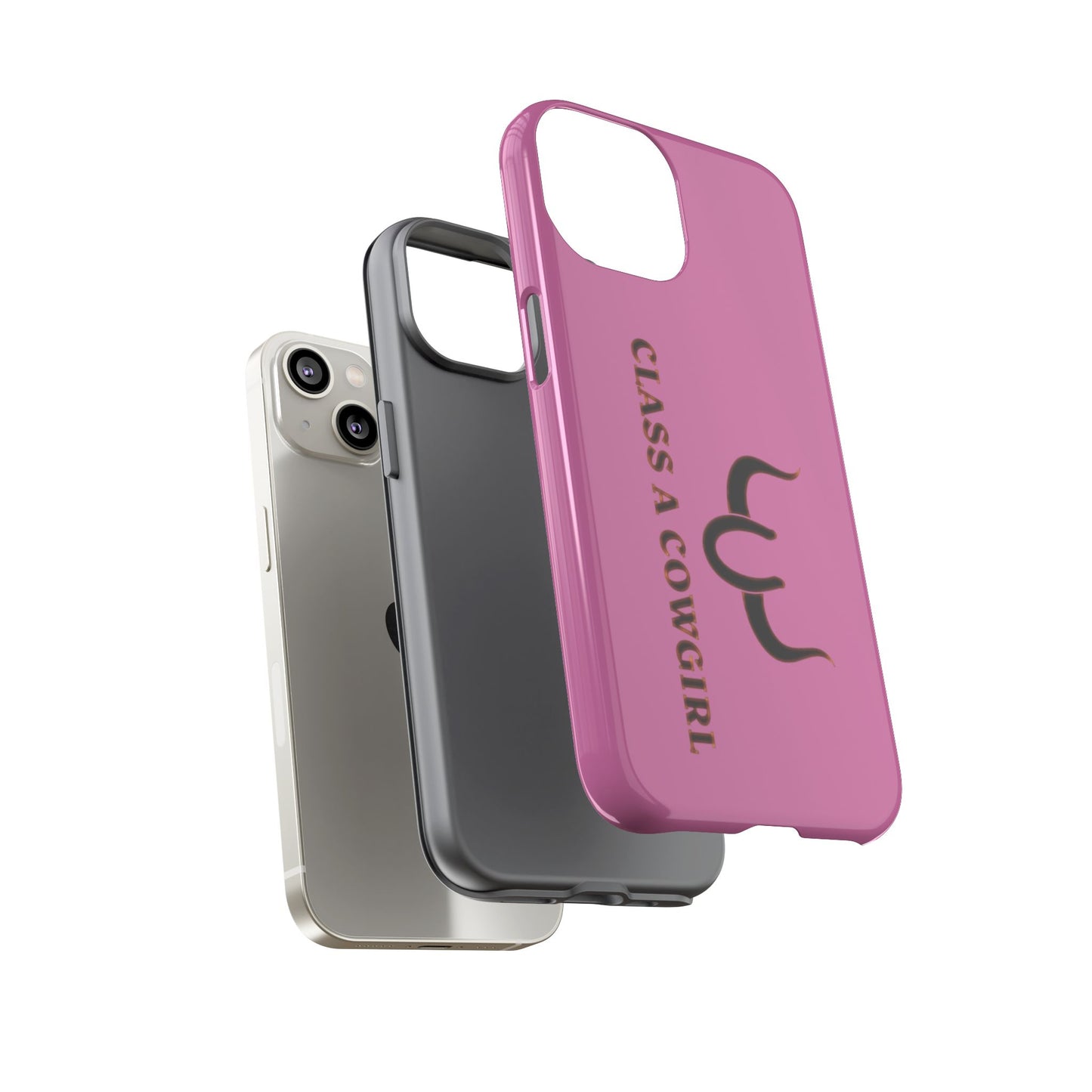 Class A Cowgirl Phone Case - Pink Tough Protective iPhone Cover