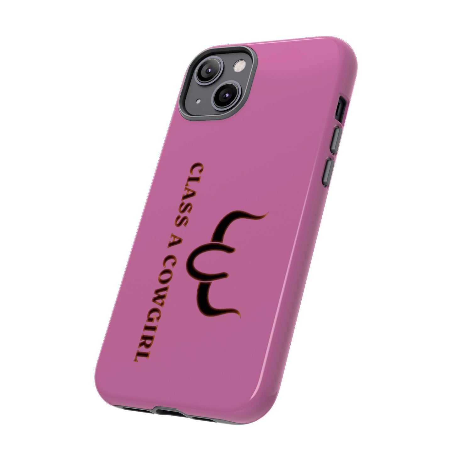 Class A Cowgirl Phone Case - Pink Tough Protective iPhone Cover