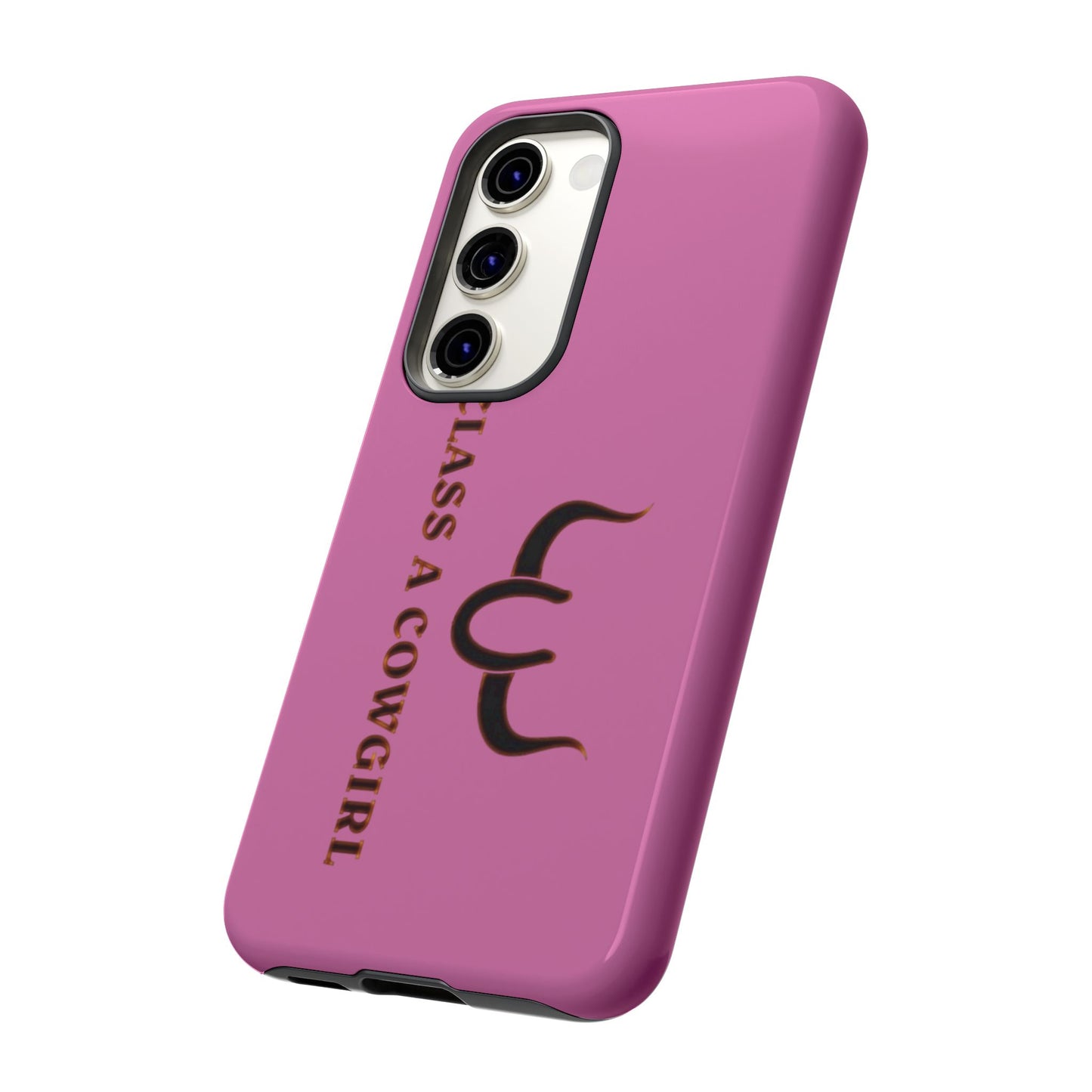 Class A Cowgirl Phone Case - Pink Tough Protective iPhone Cover