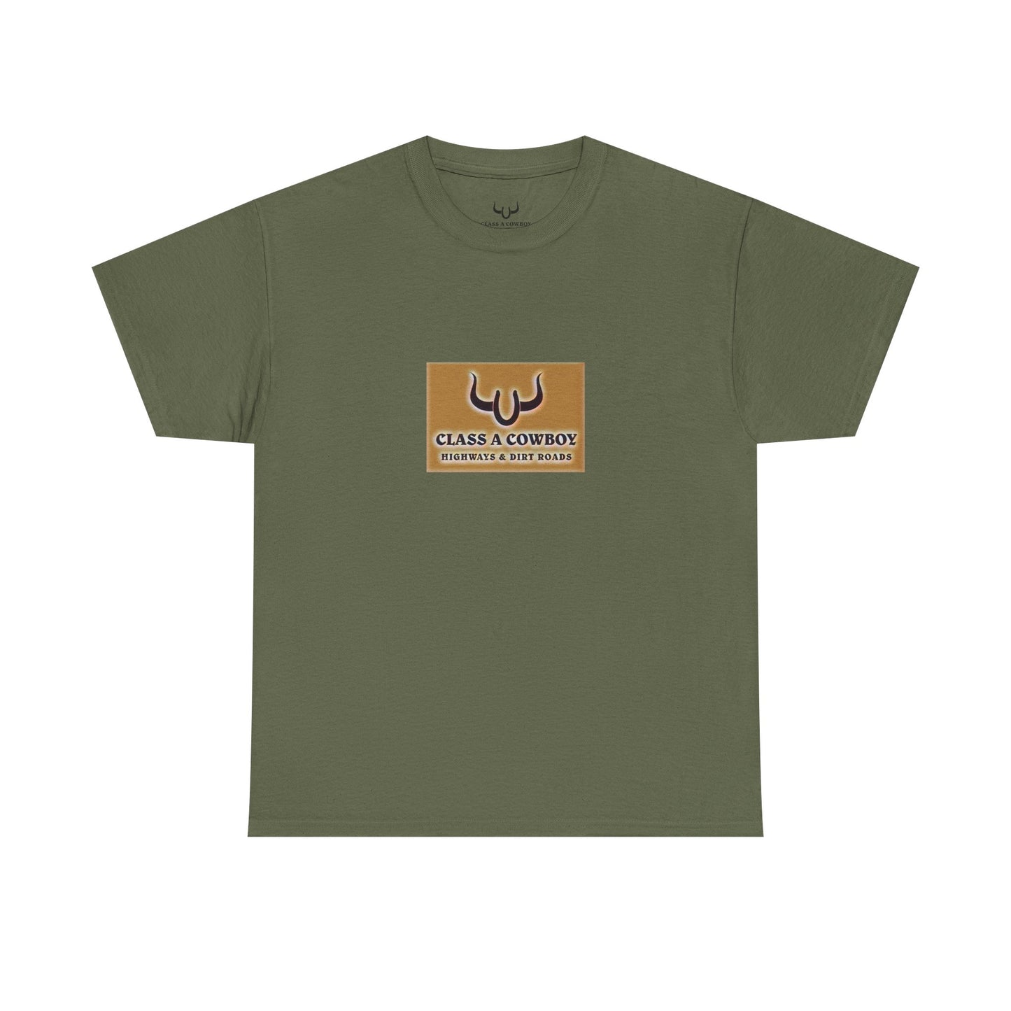 Cowboy Classic Graphic Tee — "Class a Cowboy" Western T‑Shirt