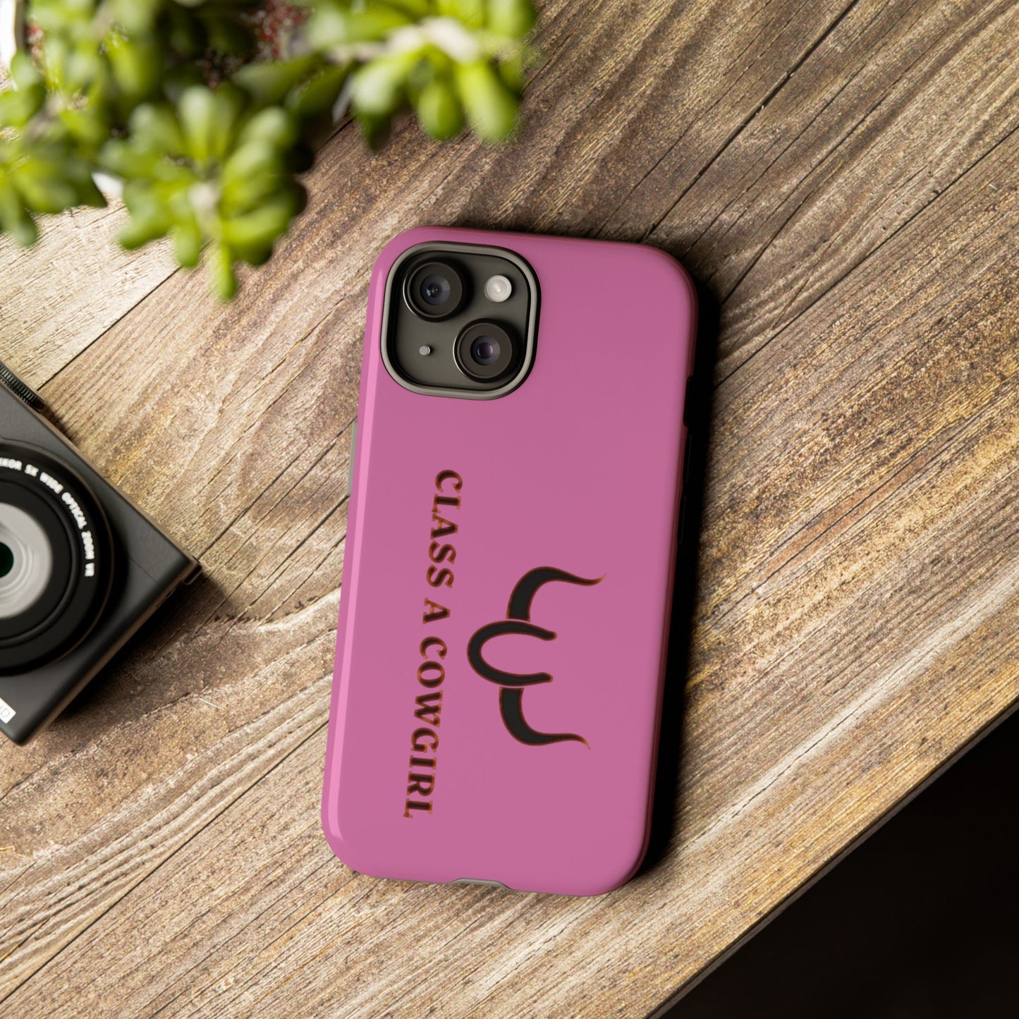 Class A Cowgirl Phone Case - Pink Tough Protective iPhone Cover