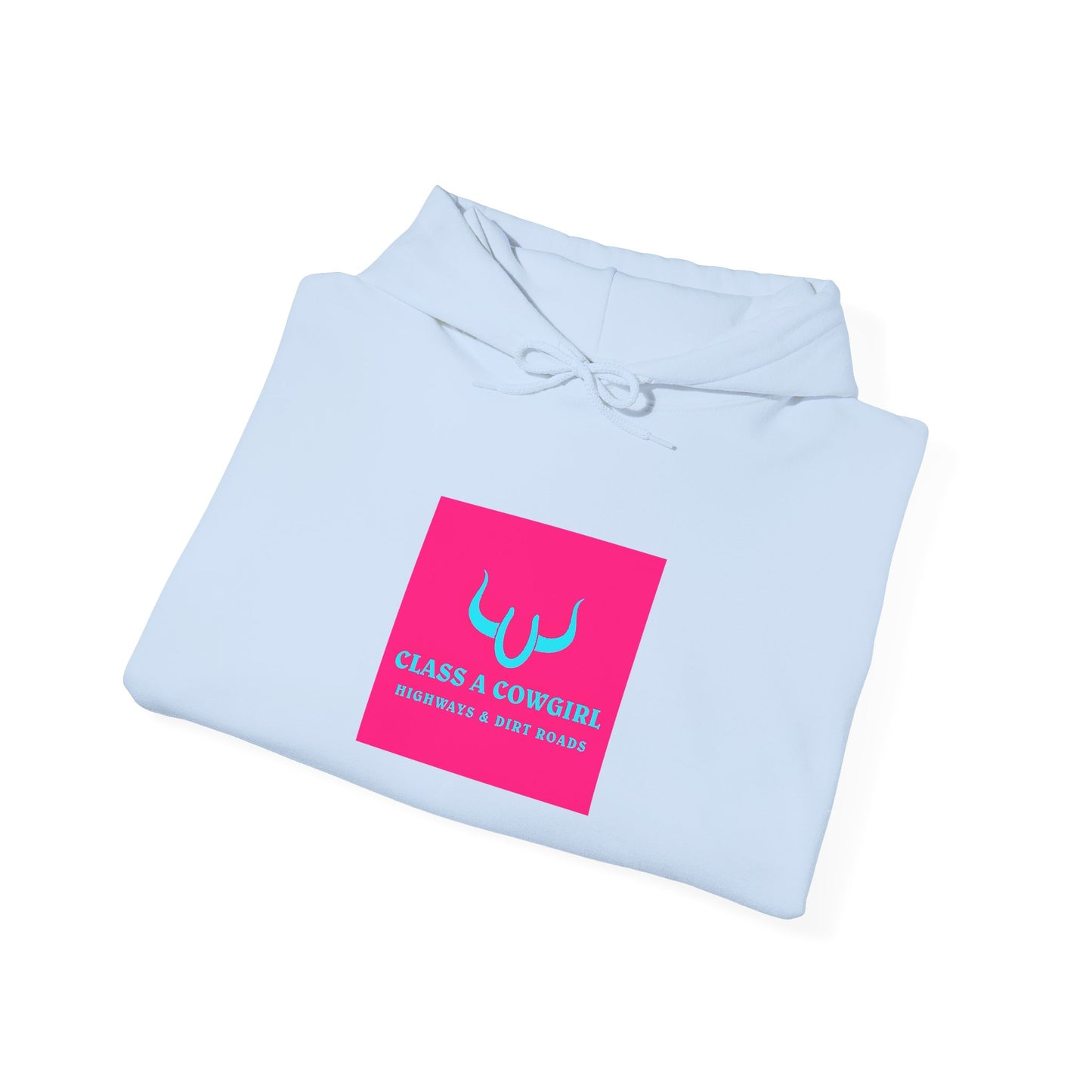 She’s Got Grit Hoodie —Class A Cowgirl, Pink Logo  Motivational Pullover