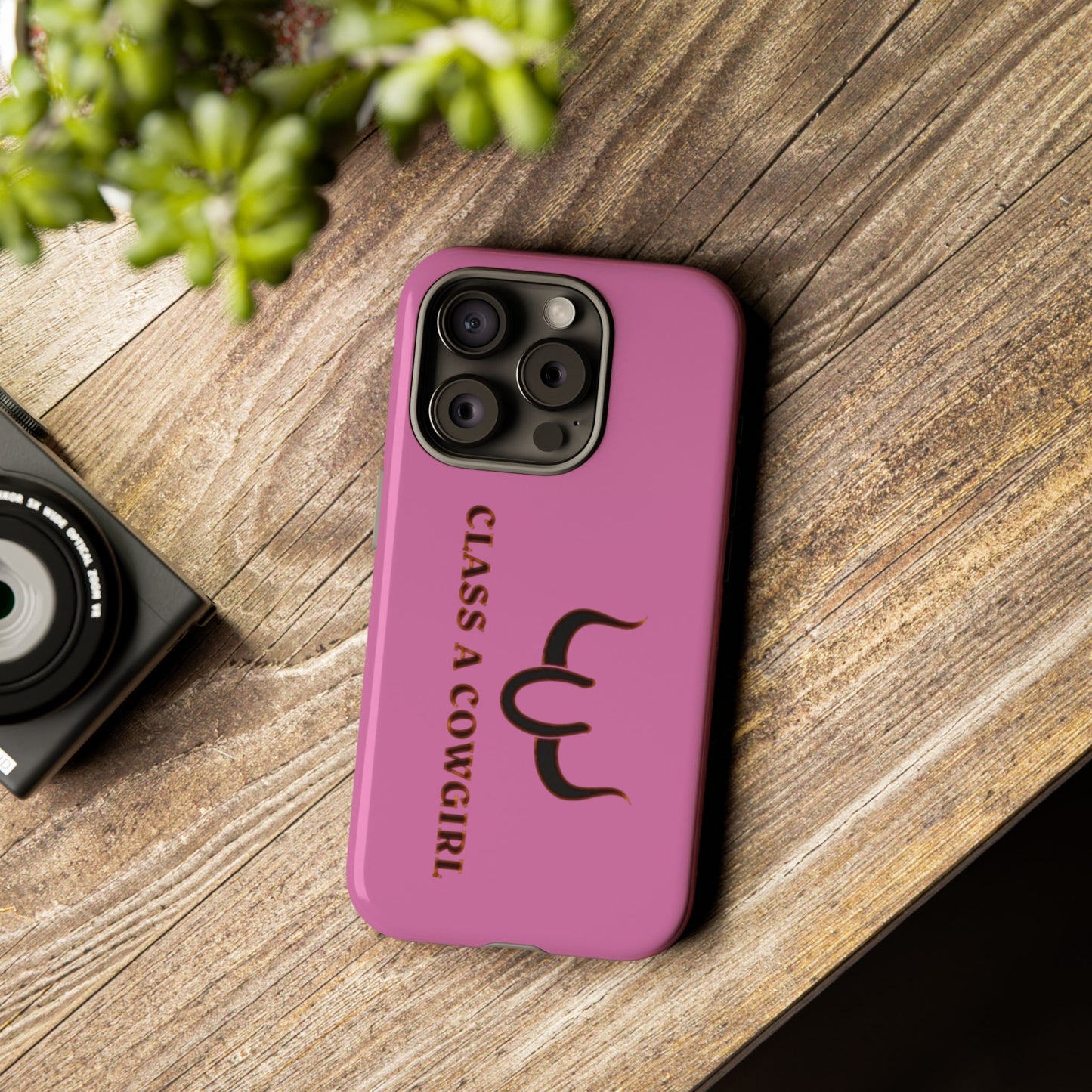 Class A Cowgirl Phone Case - Pink Tough Protective iPhone Cover