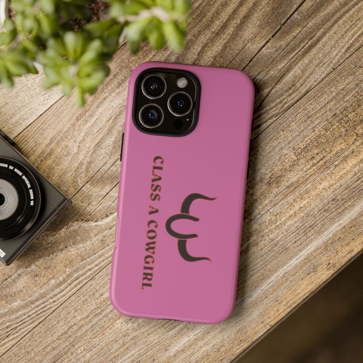 Class A Cowgirl Phone Case - Pink Tough Protective iPhone Cover