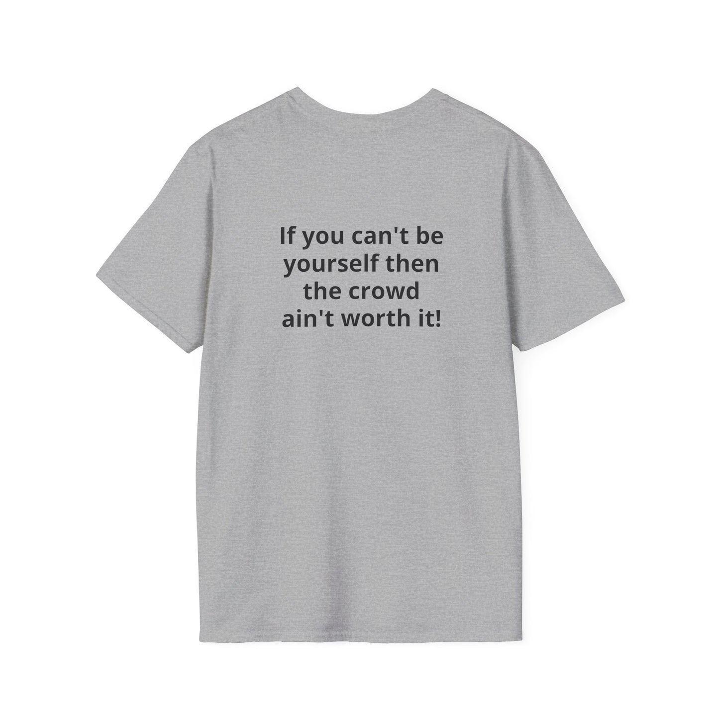Class A Cowboy T-shirt motivational msg on back