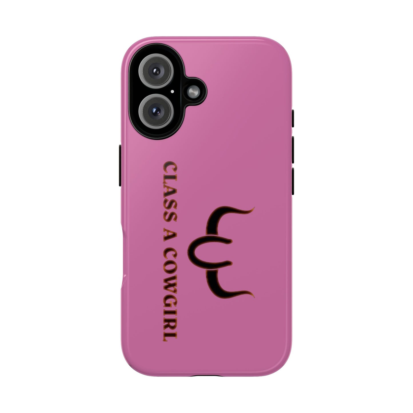 Class A Cowgirl Phone Case - Pink Tough Protective iPhone Cover