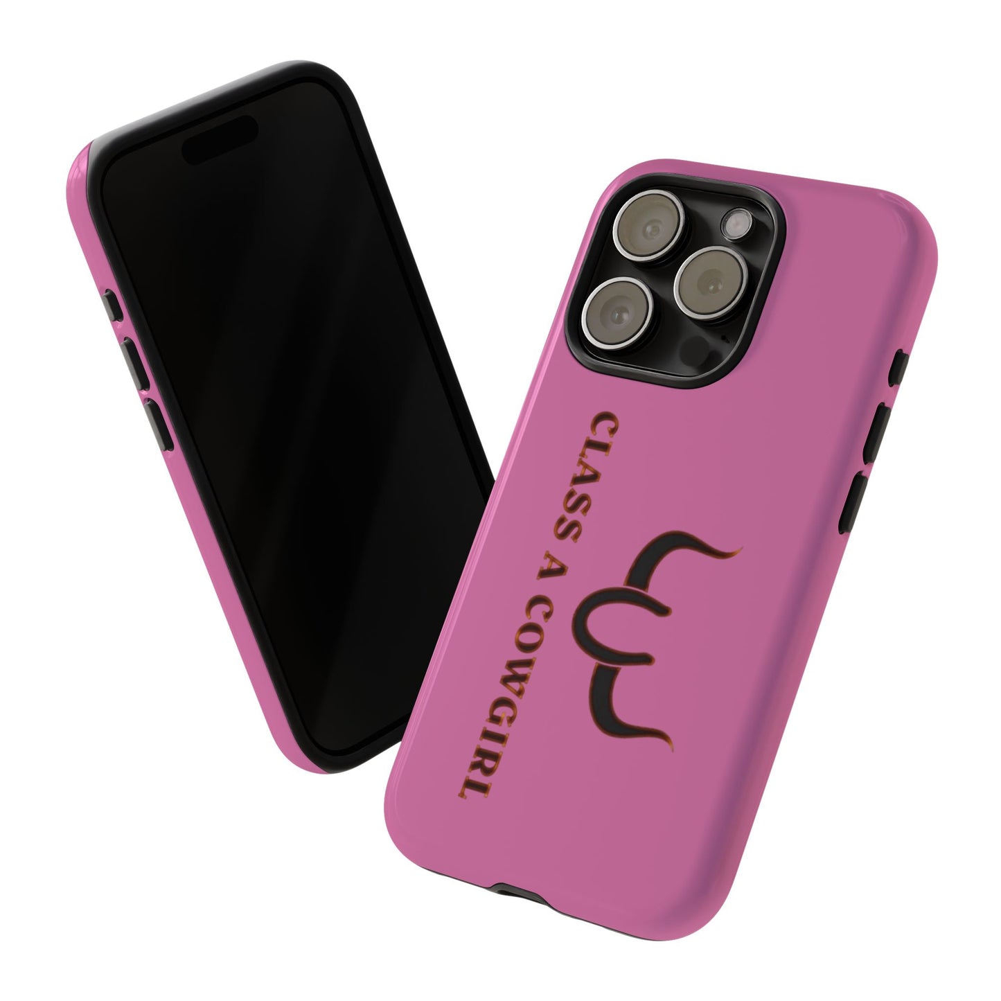 Class A Cowgirl Phone Case - Pink Tough Protective iPhone Cover