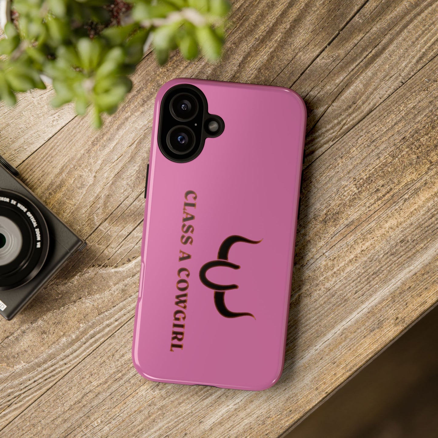 Class A Cowgirl Phone Case - Pink Tough Protective iPhone Cover