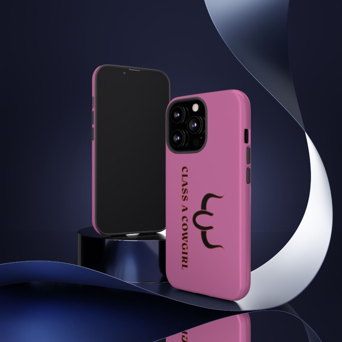 Class A Cowgirl Phone Case - Pink Tough Protective iPhone Cover
