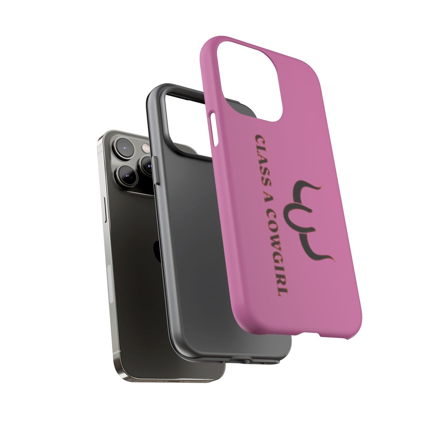 Class A Cowgirl Phone Case - Pink Tough Protective iPhone Cover