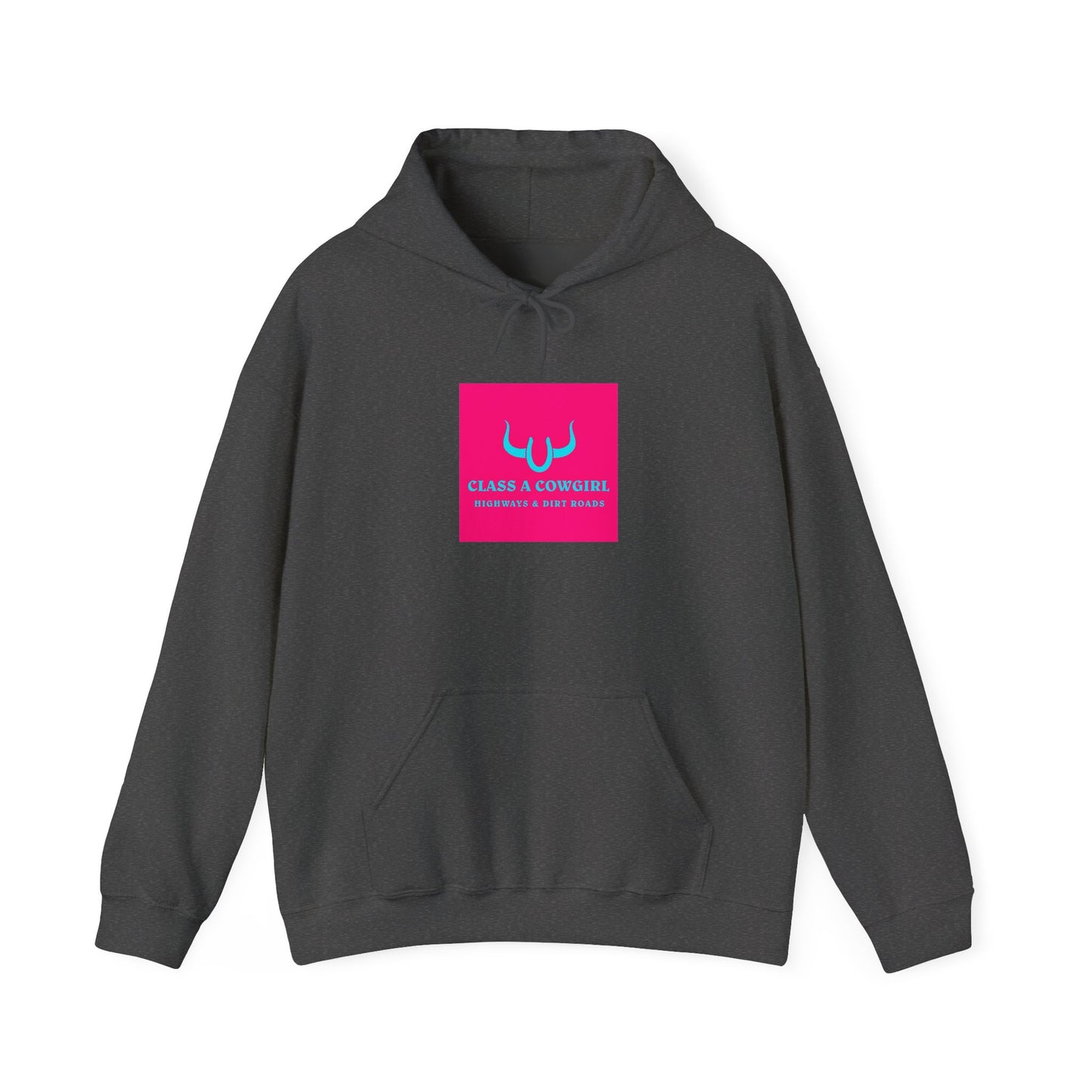 She’s Got Grit Hoodie —Class A Cowgirl, Pink Logo  Motivational Pullover