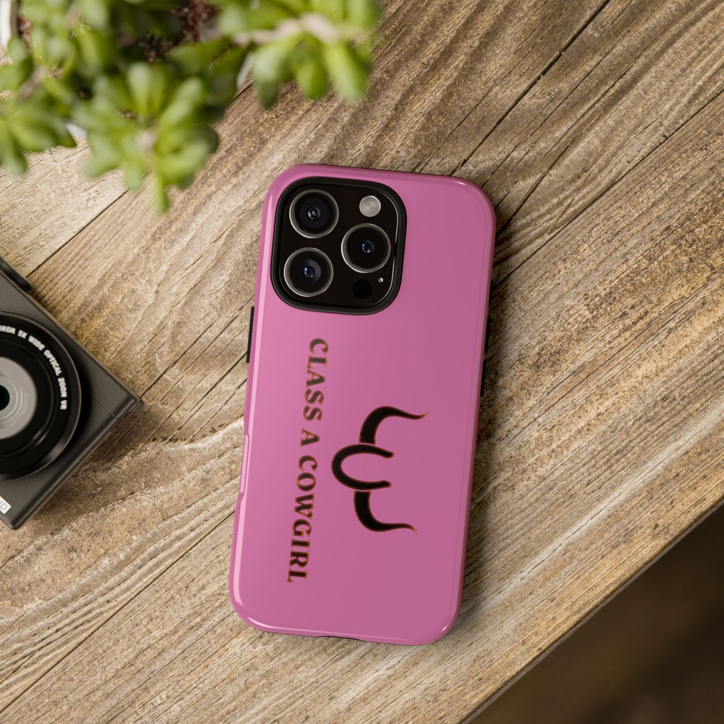 Class A Cowgirl Phone Case - Pink Tough Protective iPhone Cover