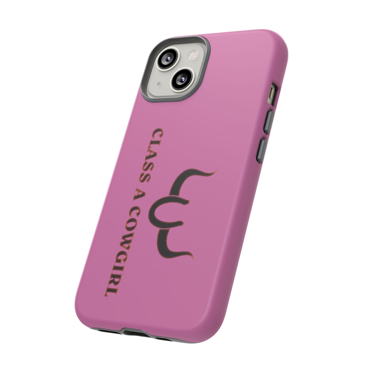 Class A Cowgirl Phone Case - Pink Tough Protective iPhone Cover