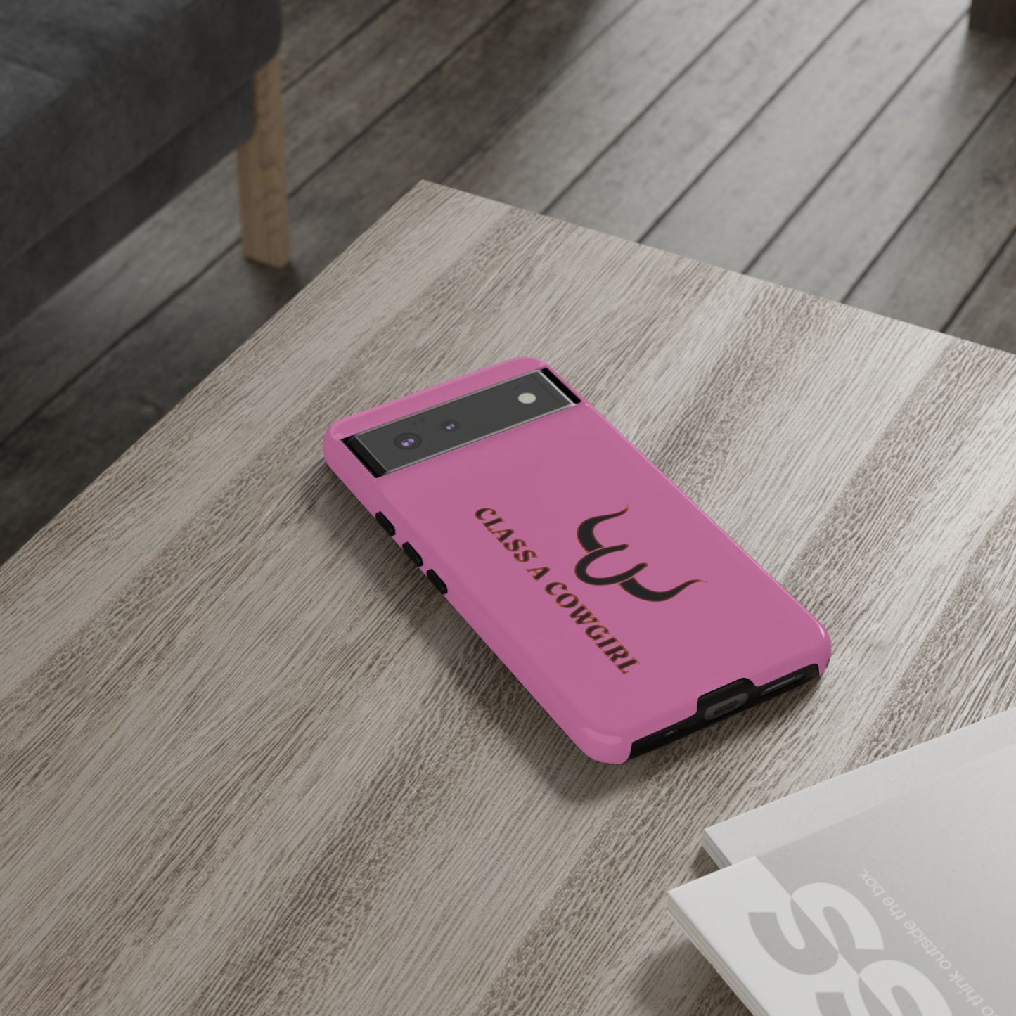 Class A Cowgirl Phone Case - Pink Tough Protective iPhone Cover