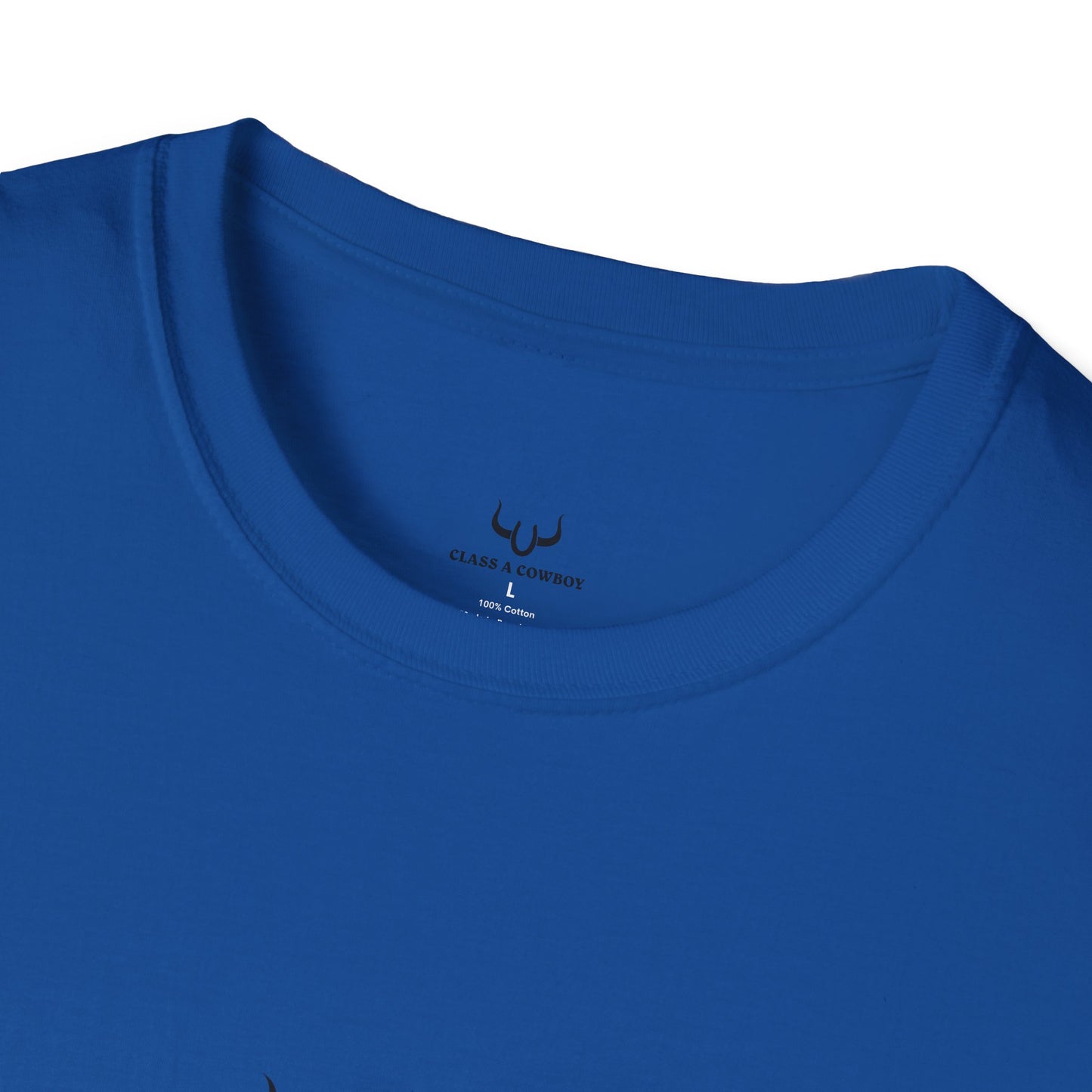 T‑Shirt — "Class A Cowboy" Western Graphic Tee (Silhouette Back Print)