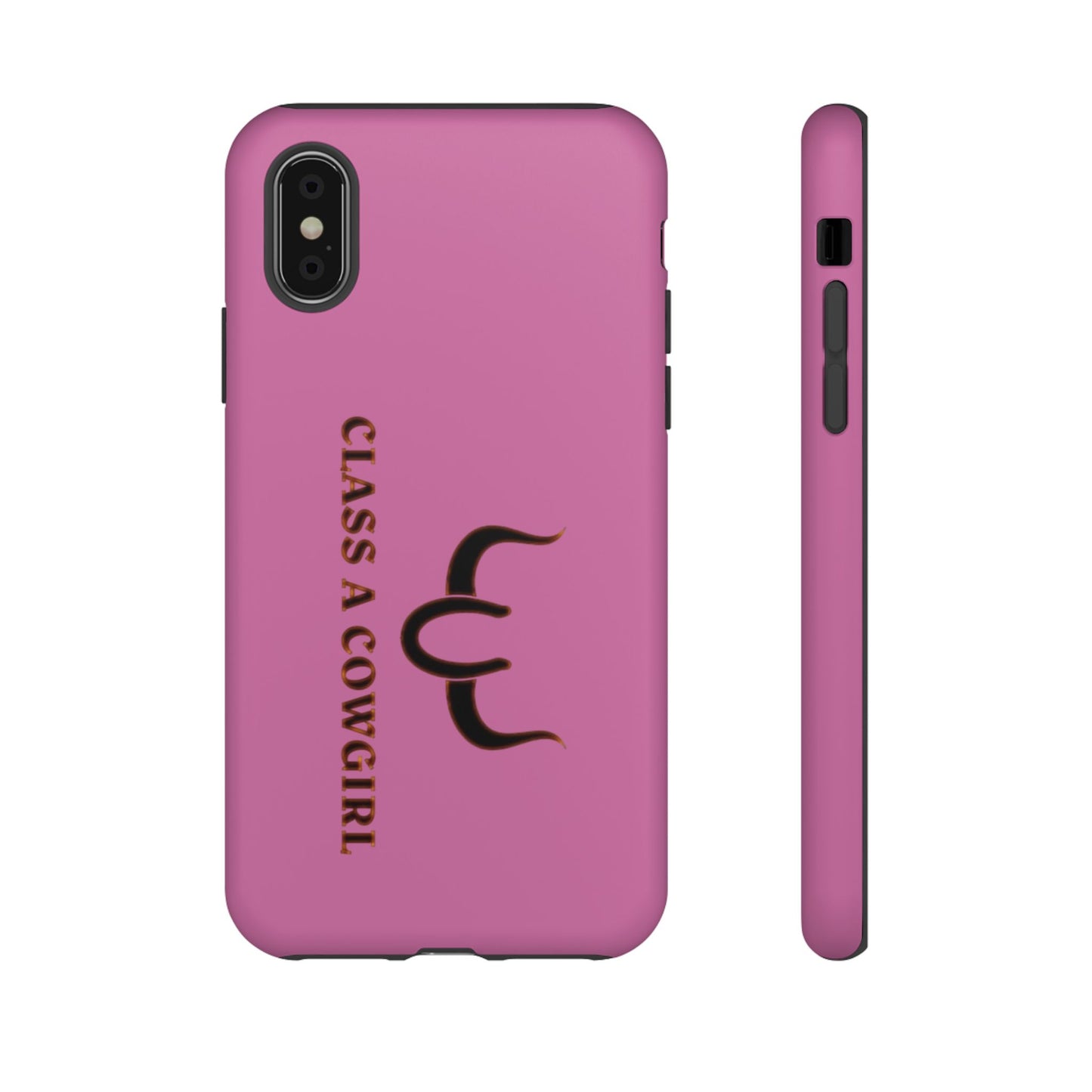 Class A Cowgirl Phone Case - Pink Tough Protective iPhone Cover