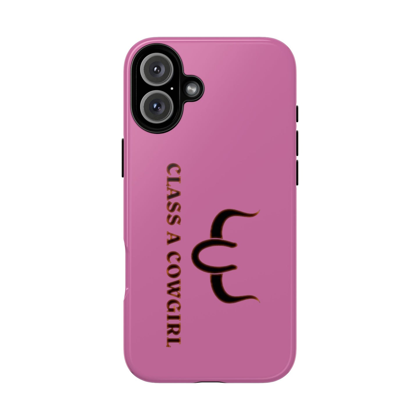 Class A Cowgirl Phone Case - Pink Tough Protective iPhone Cover