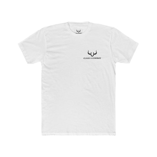 Class A Cowboy small logo western T-shirt
