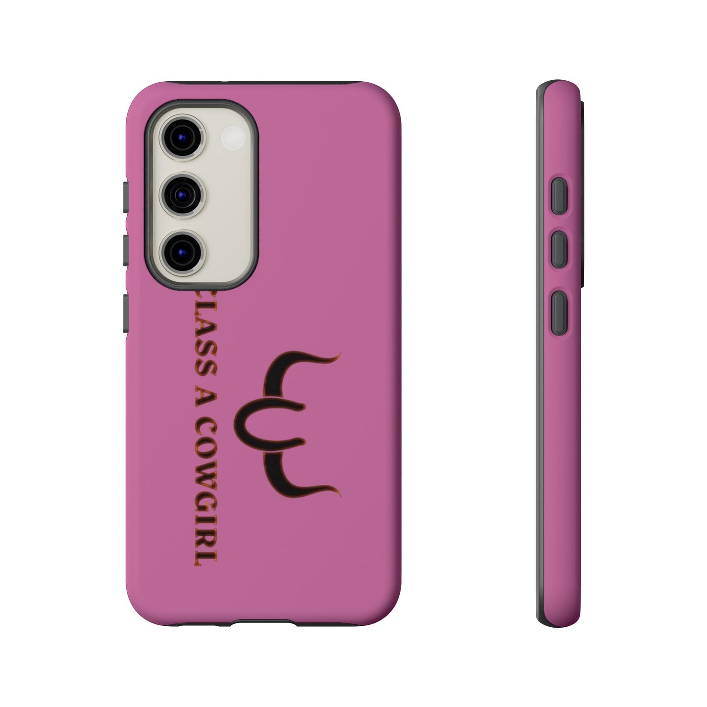 Class A Cowgirl Phone Case - Pink Tough Protective iPhone Cover