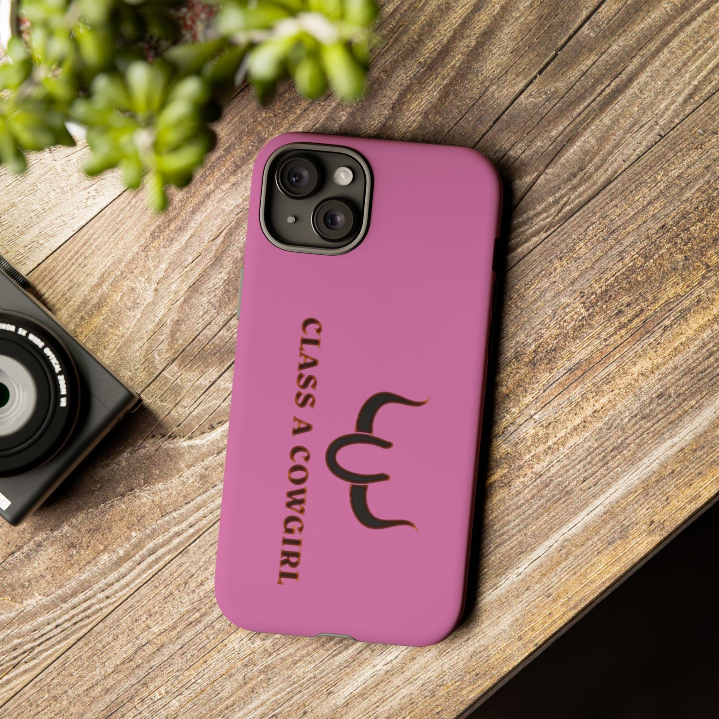 Class A Cowgirl Phone Case - Pink Tough Protective iPhone Cover