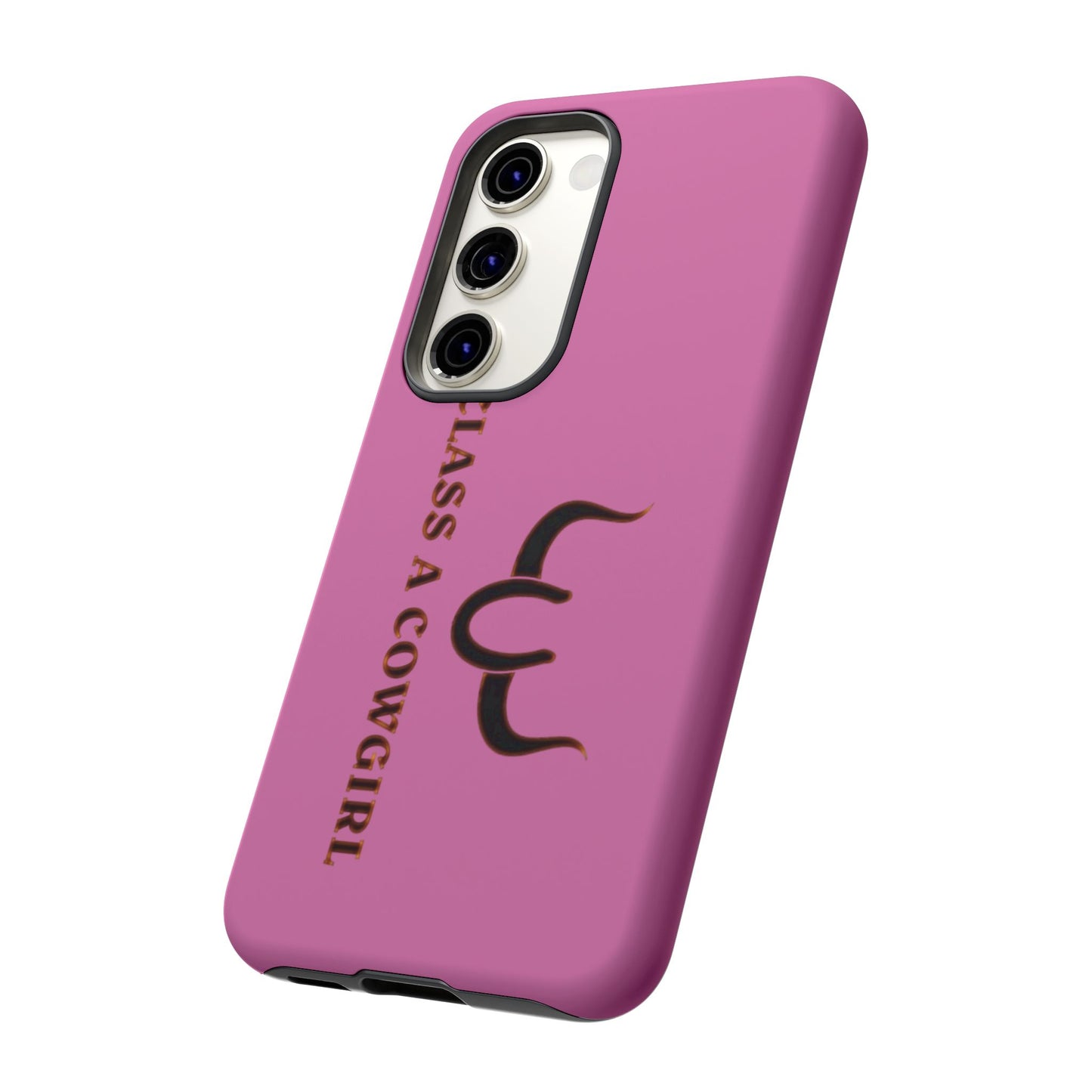 Class A Cowgirl Phone Case - Pink Tough Protective iPhone Cover