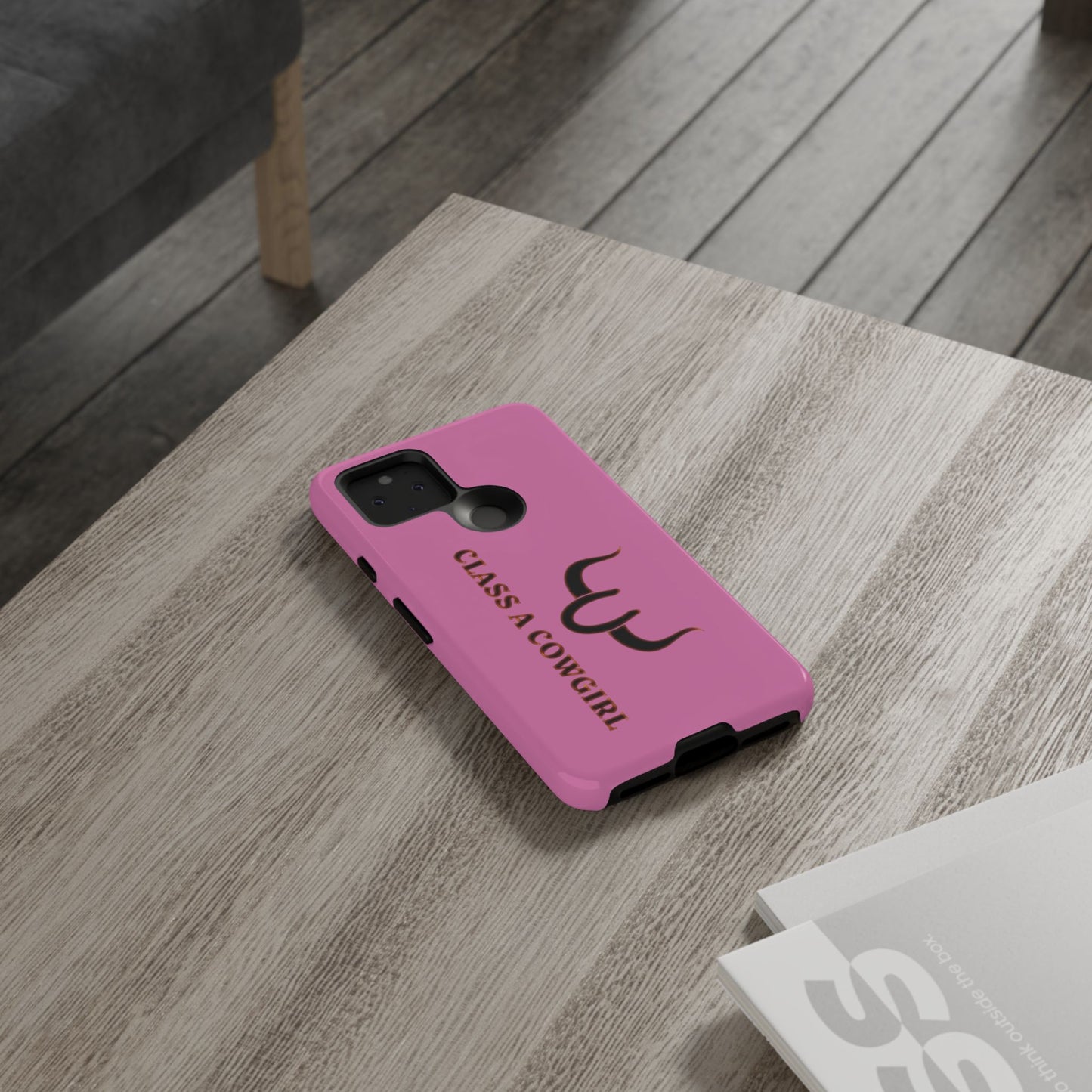 Class A Cowgirl Phone Case - Pink Tough Protective iPhone Cover