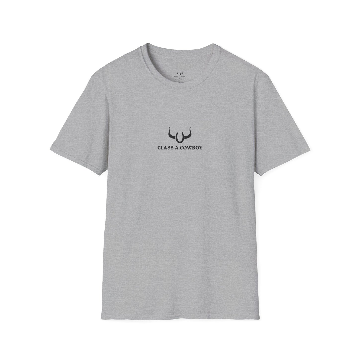 Class A Cowboy T-shirt motivational msg on back