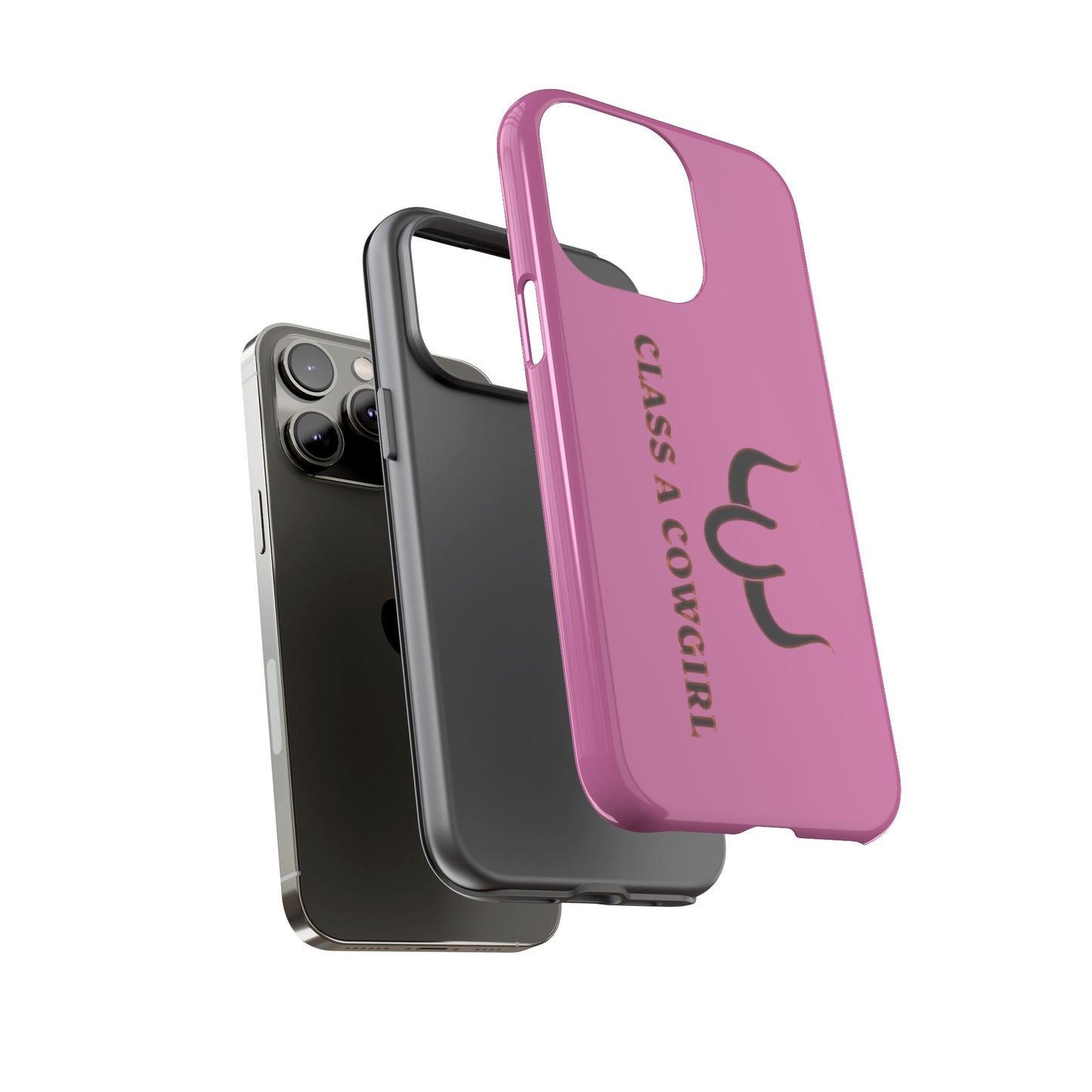 Class A Cowgirl Phone Case - Pink Tough Protective iPhone Cover