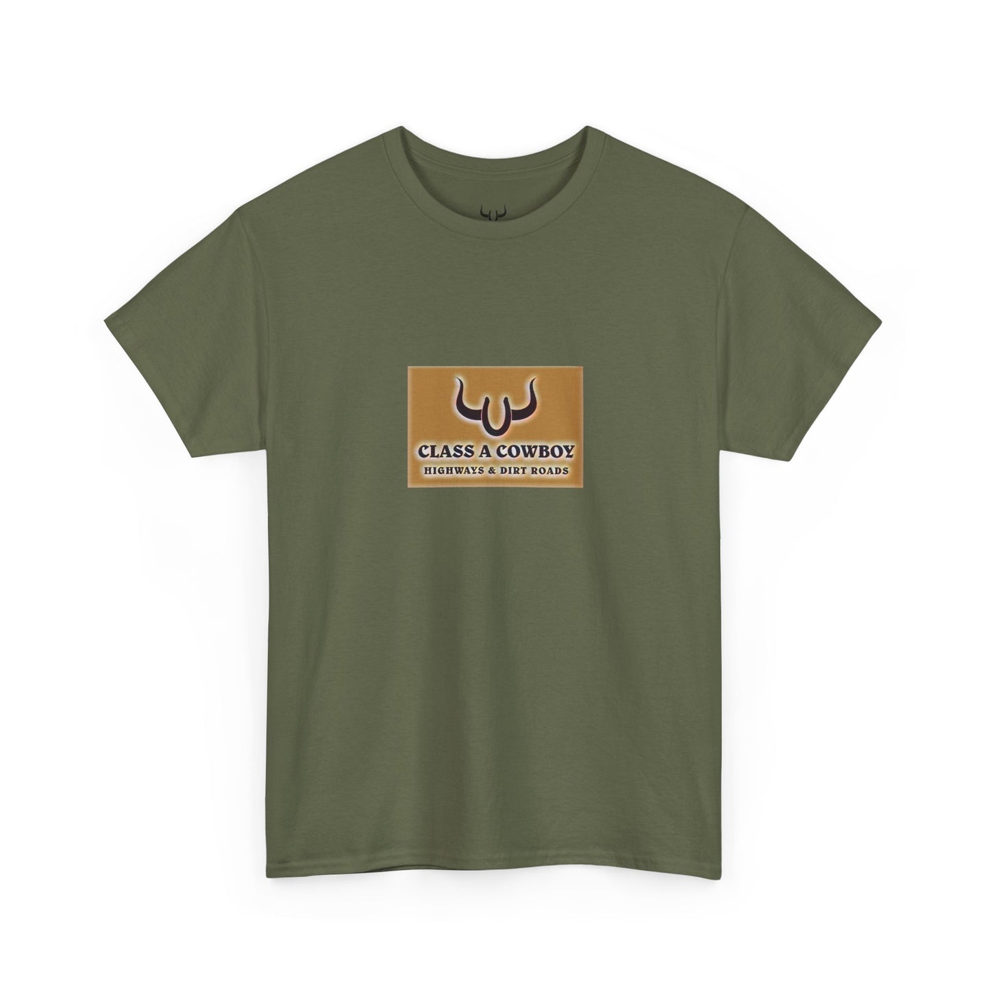 Cowboy Classic Graphic Tee — "Class a Cowboy" Western T‑Shirt