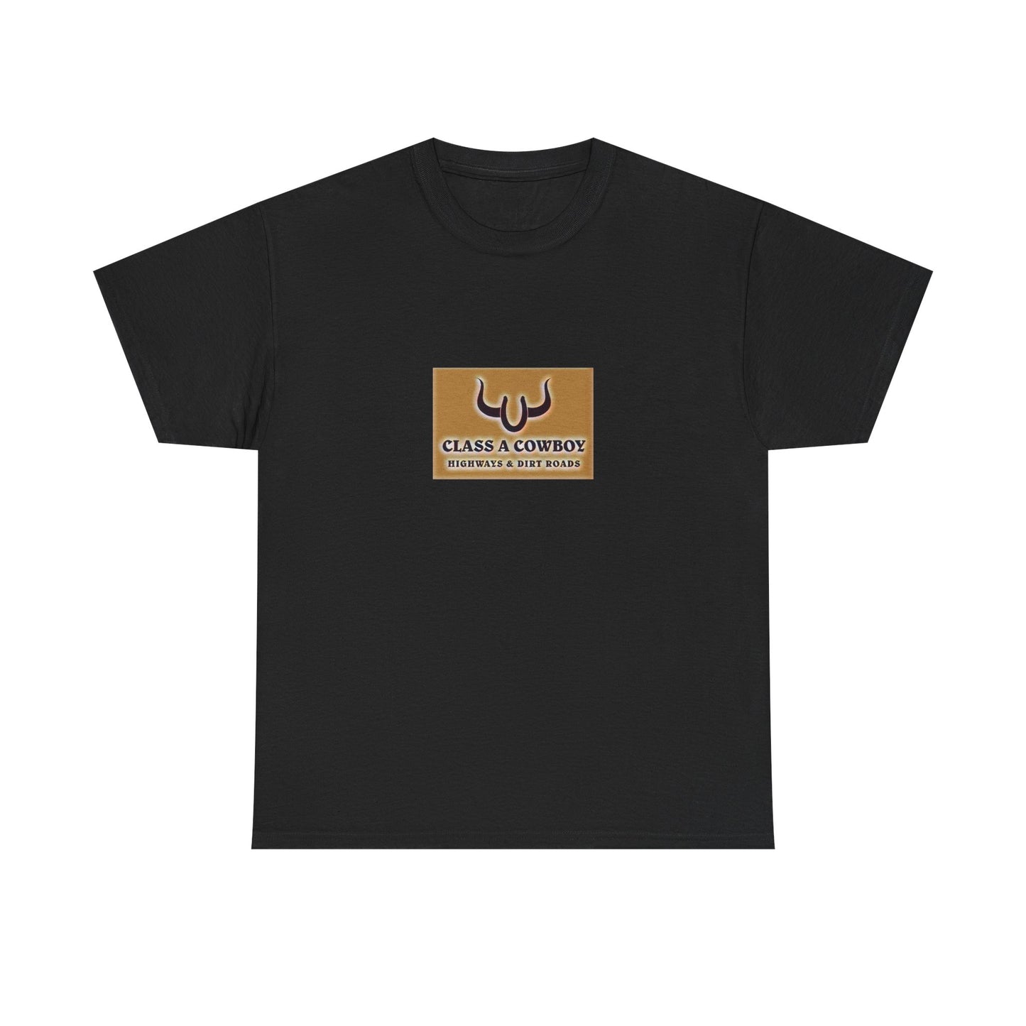 Cowboy Classic Graphic Tee — "Class a Cowboy" Western T‑Shirt