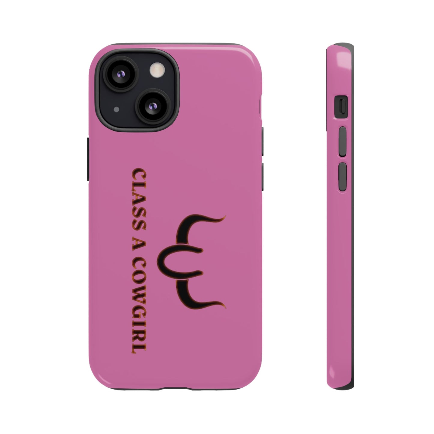 Class A Cowgirl Phone Case - Pink Tough Protective iPhone Cover